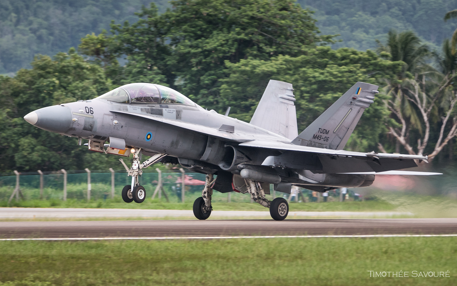Royal Malaysian (TUDM) Air Force Boeing F/A-18D Hornet | M45-06