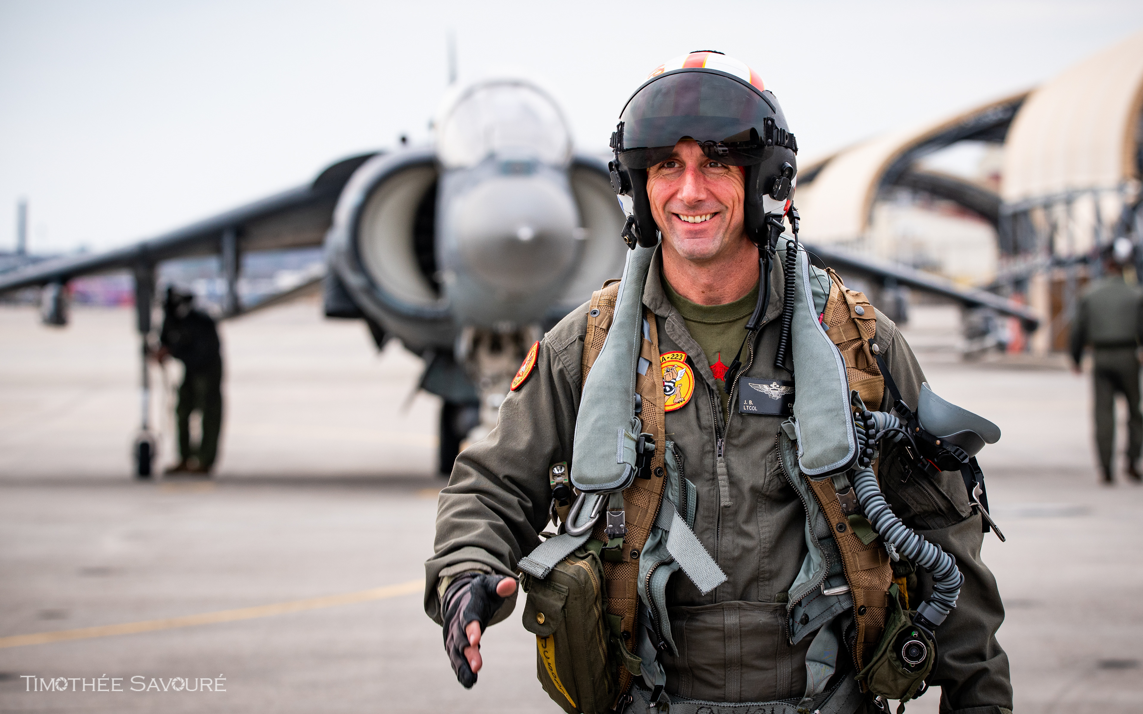 Lieutenant Colonel Cumbie, VMA-223 Commanding Offier