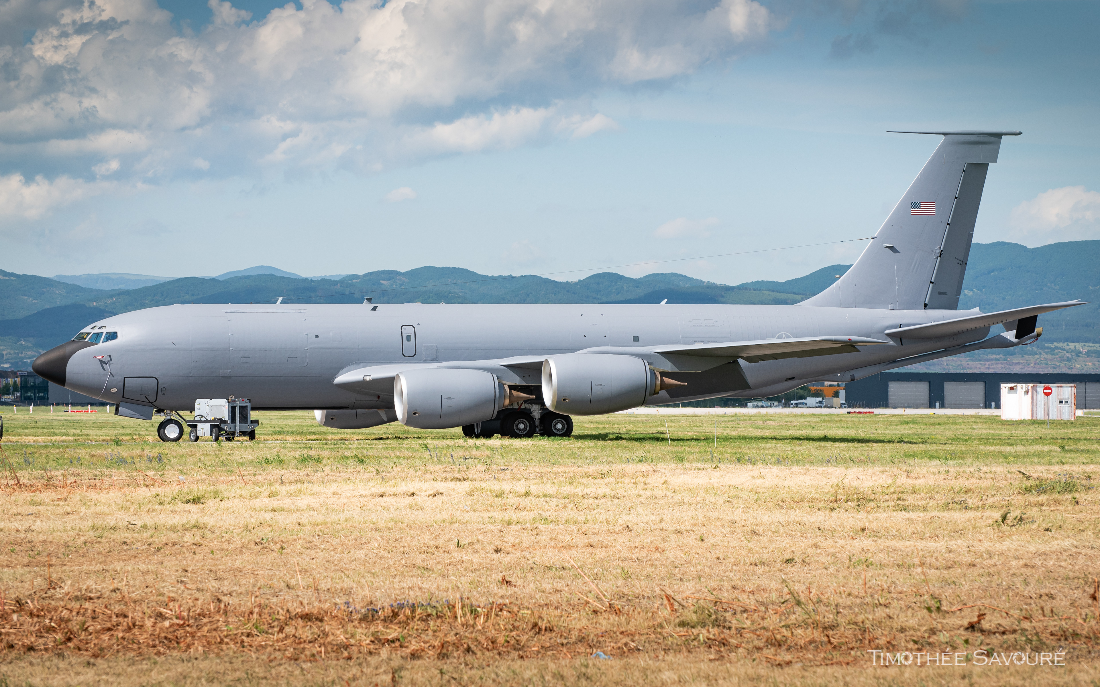 Unidentified USAF KC-135R stationned in Sofia, Bulgaria during Epic Fury 2026