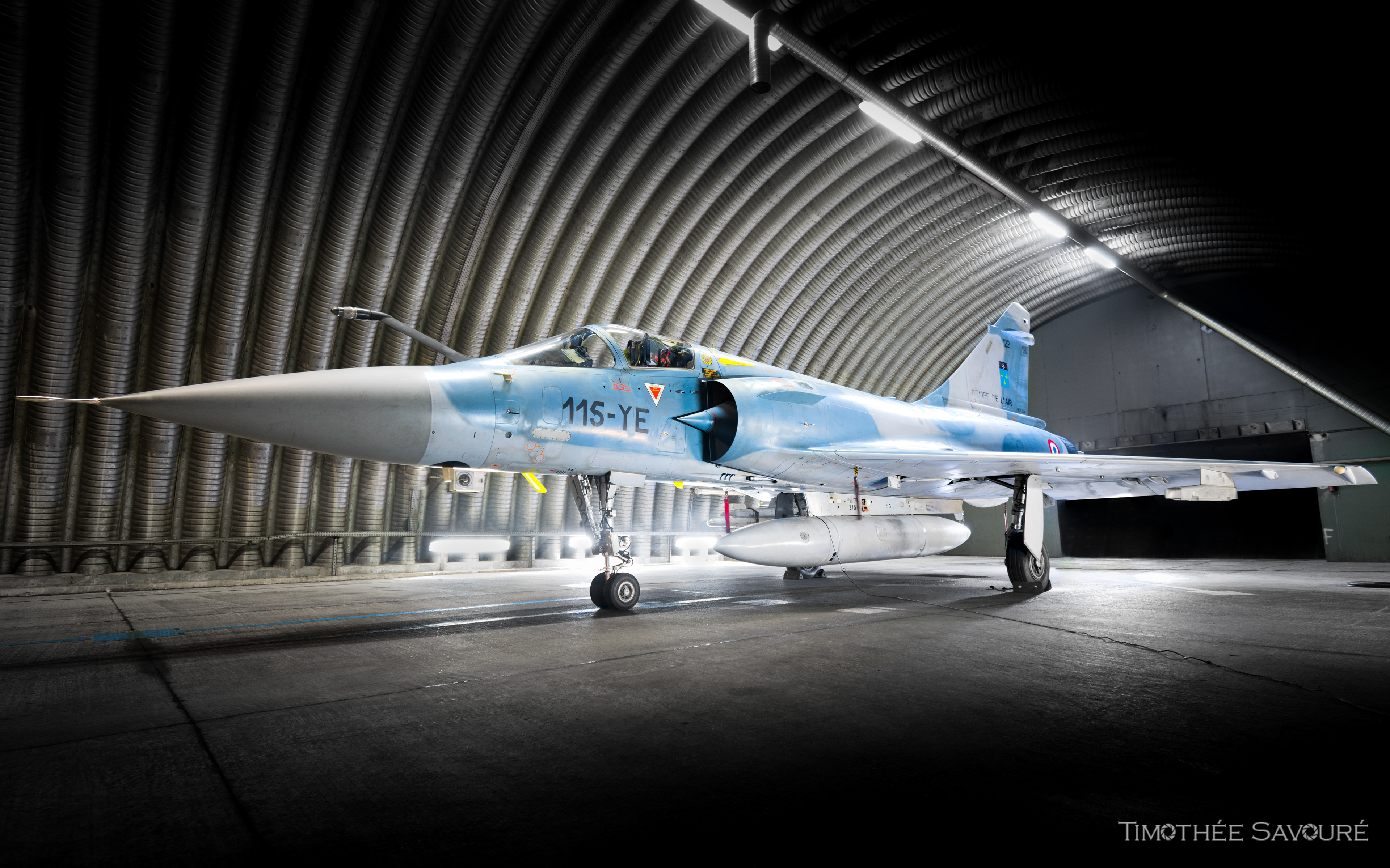Mirage 2000C Orange Hangar