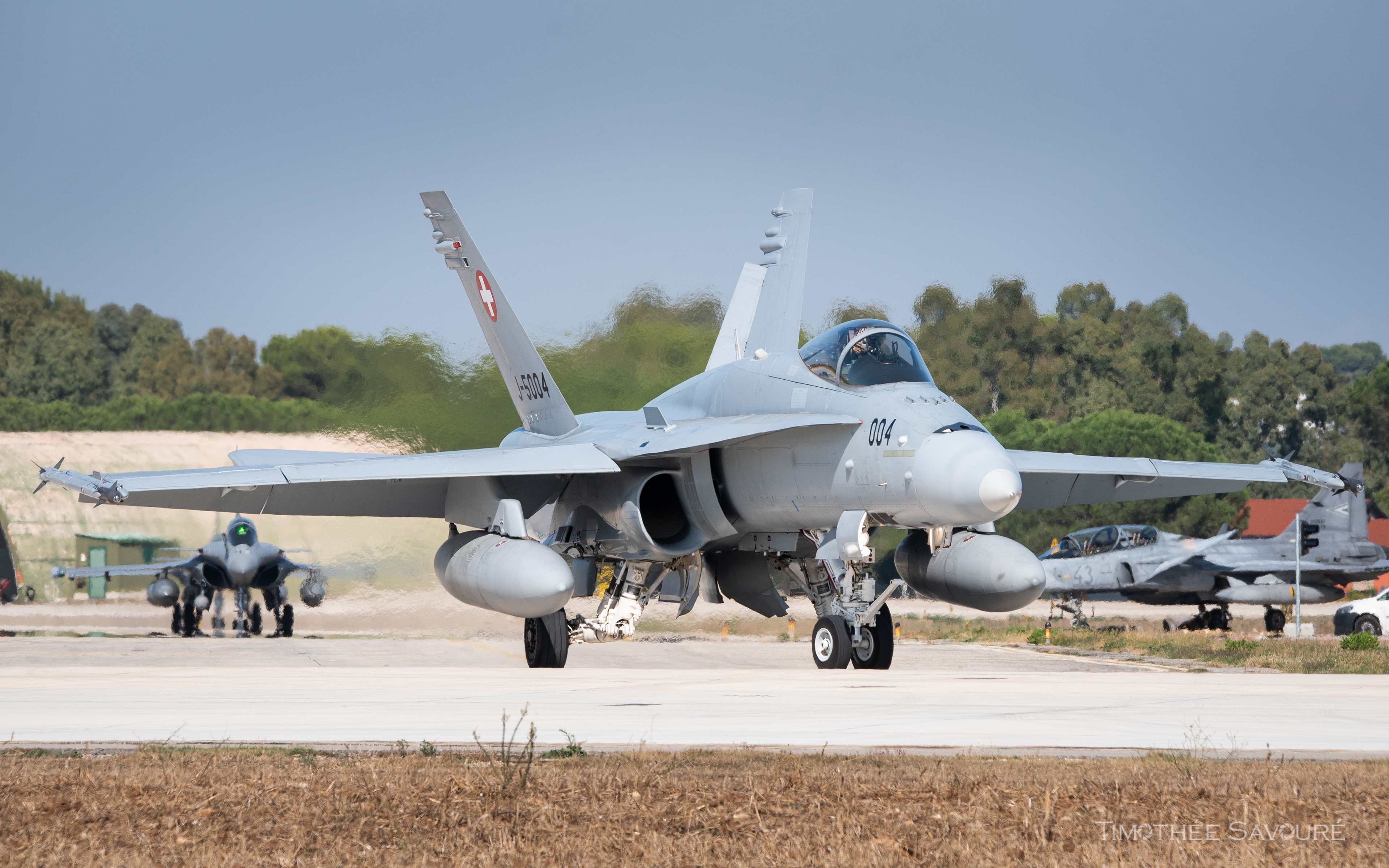 Swiss Air Force Boeing F/A-18C Hornet | J-5004