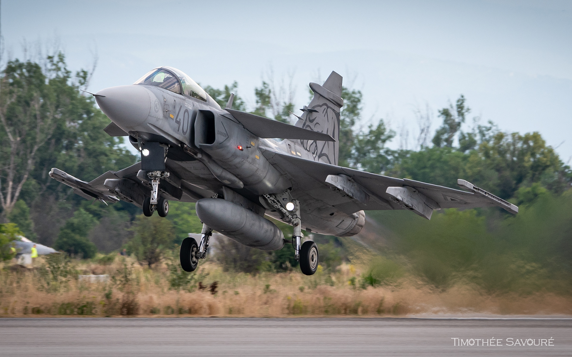 The Hungarian Air Force performed BFM with Bulgarian F-16s during Thracian Blade 2026