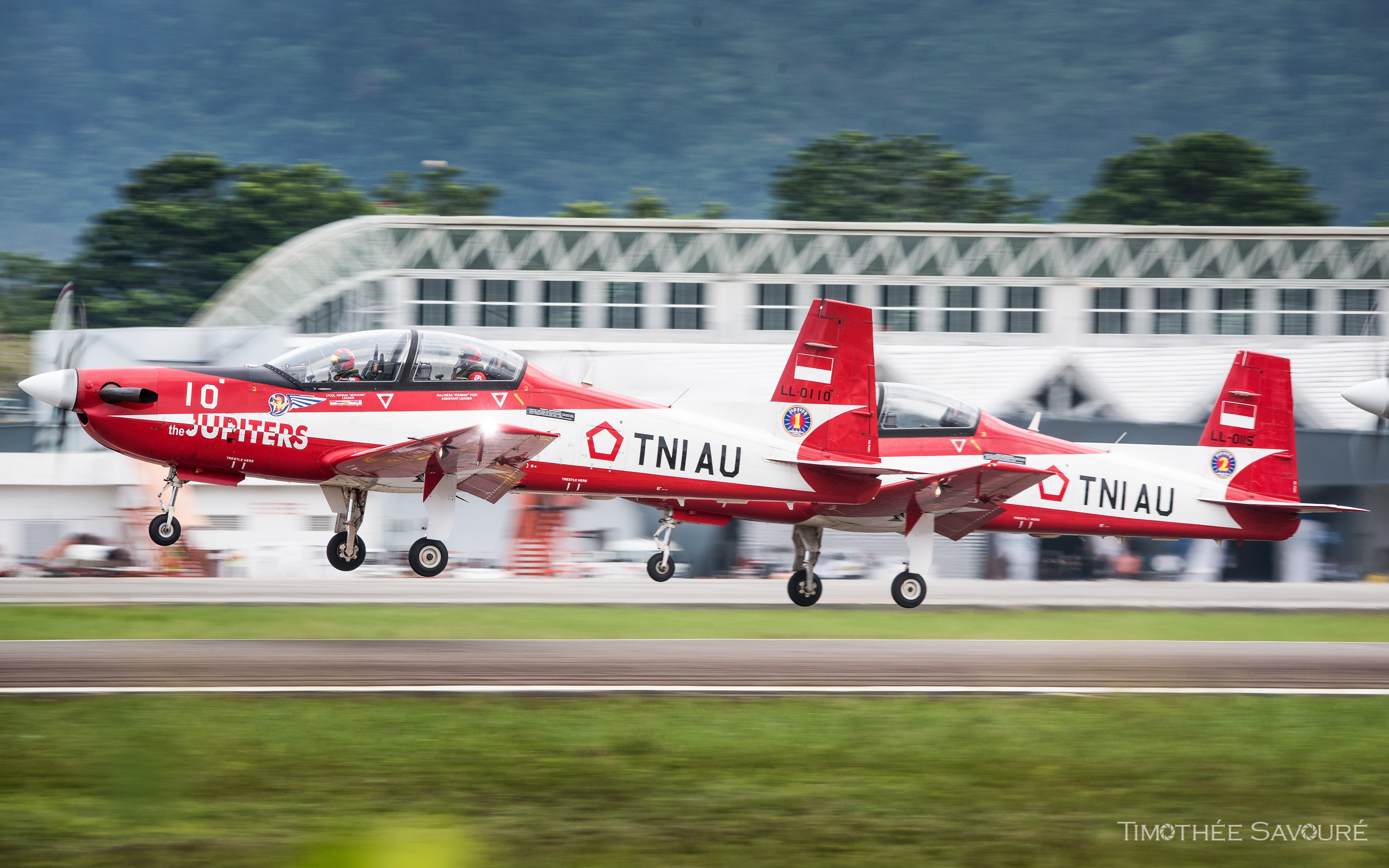 Indonesian Air Force Jupiter Demonstration Team KT-1B Wongbee