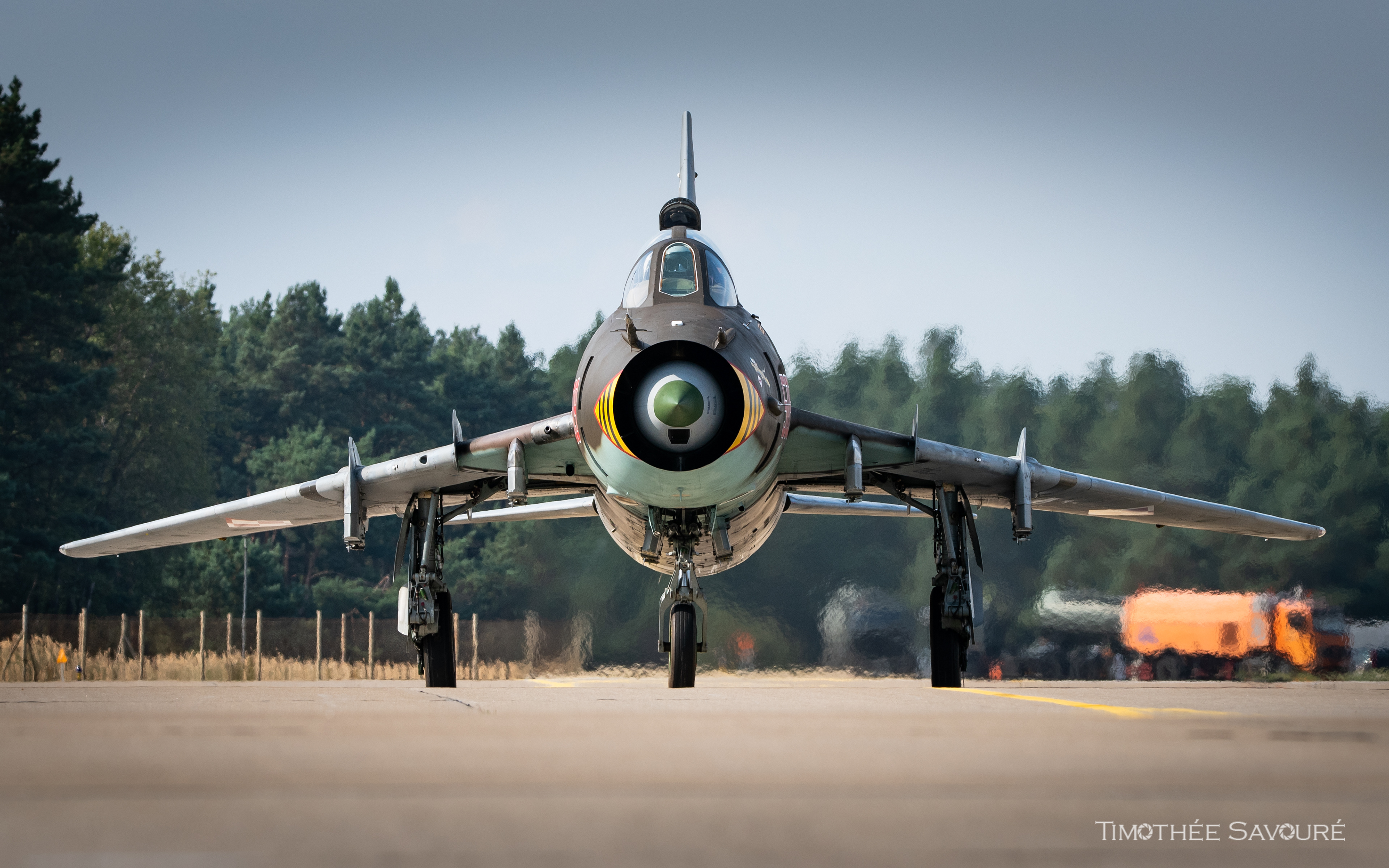 The characteristic silhouette of the Fitter in Miroslawiec