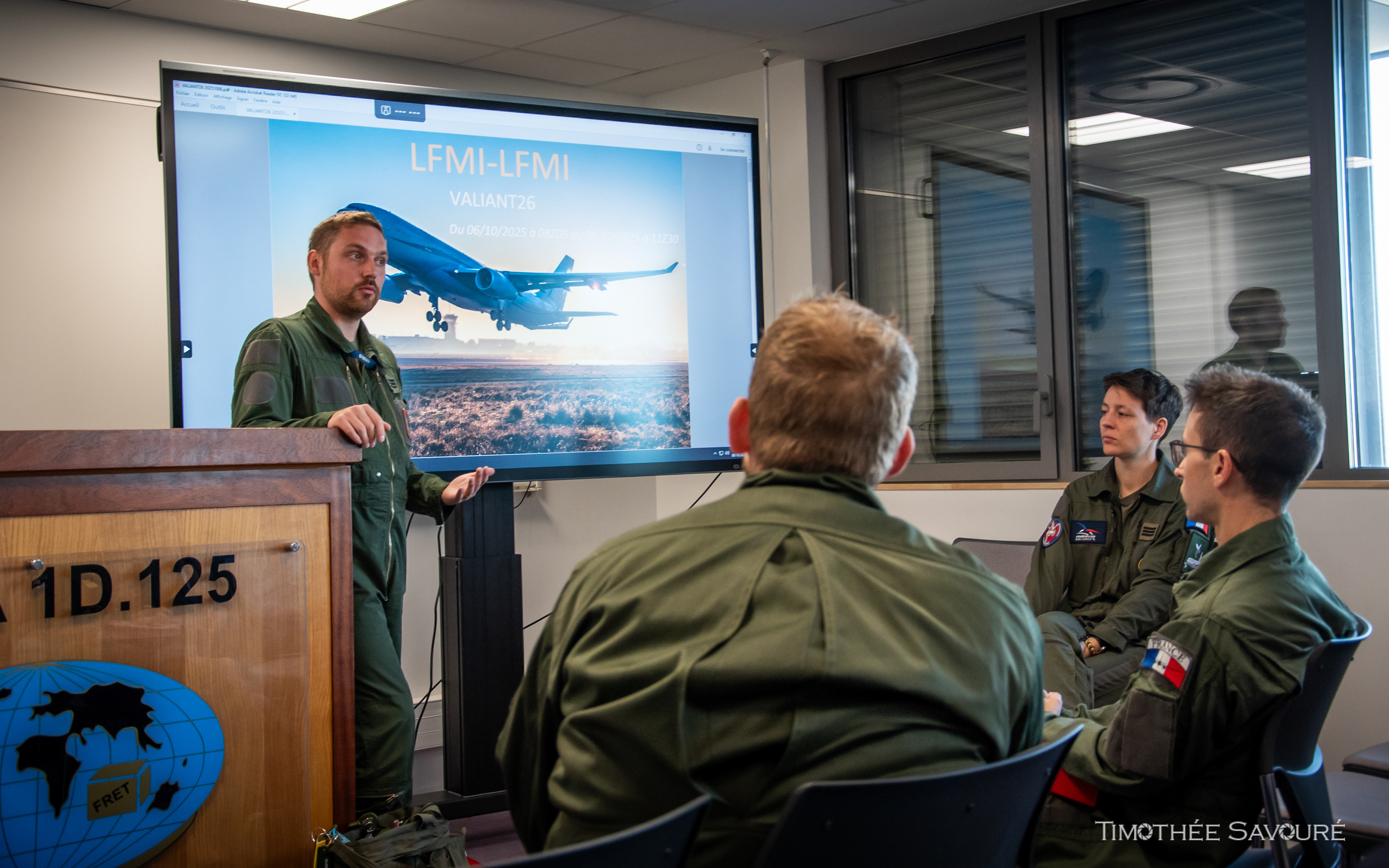 VALIANT26 pre-flight briefing