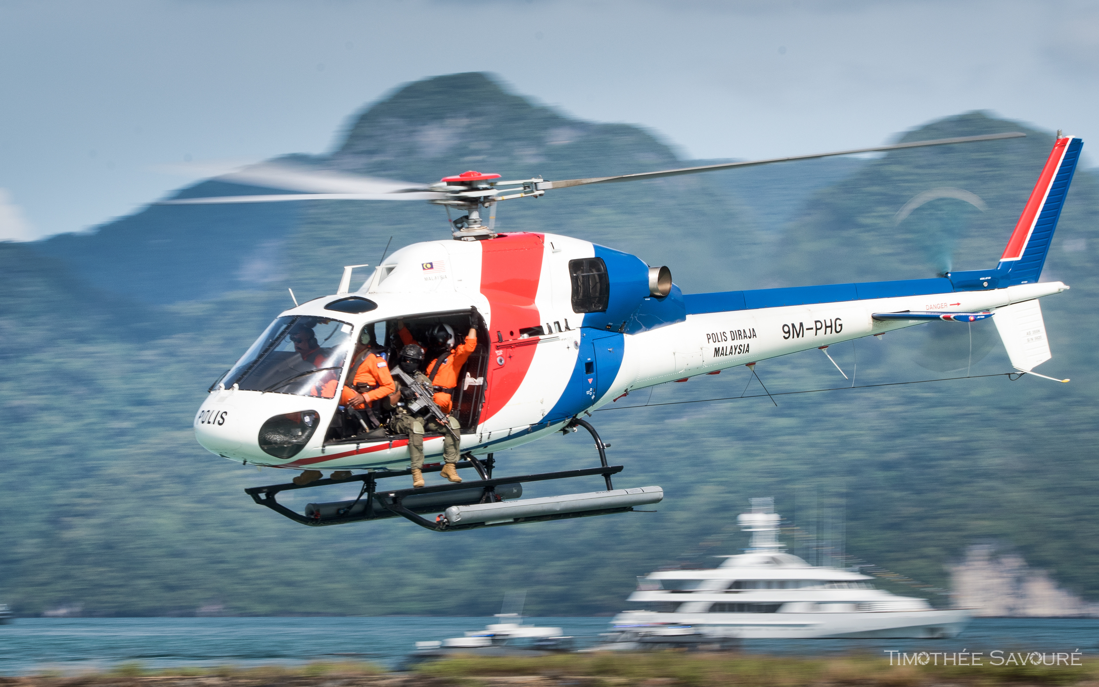 Malaysian Police Eurocopter AS355N Ecureuil | 9M-PHG