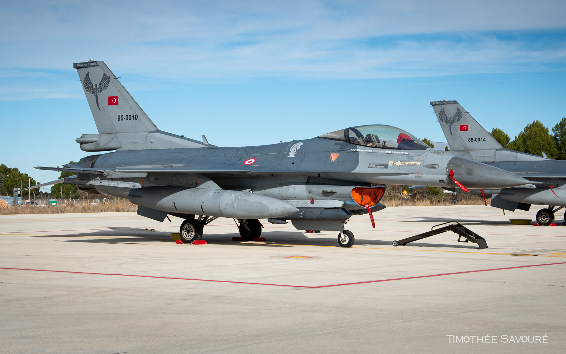Turkish Air Force F-16C Fighting Falcon - 132 Filo
