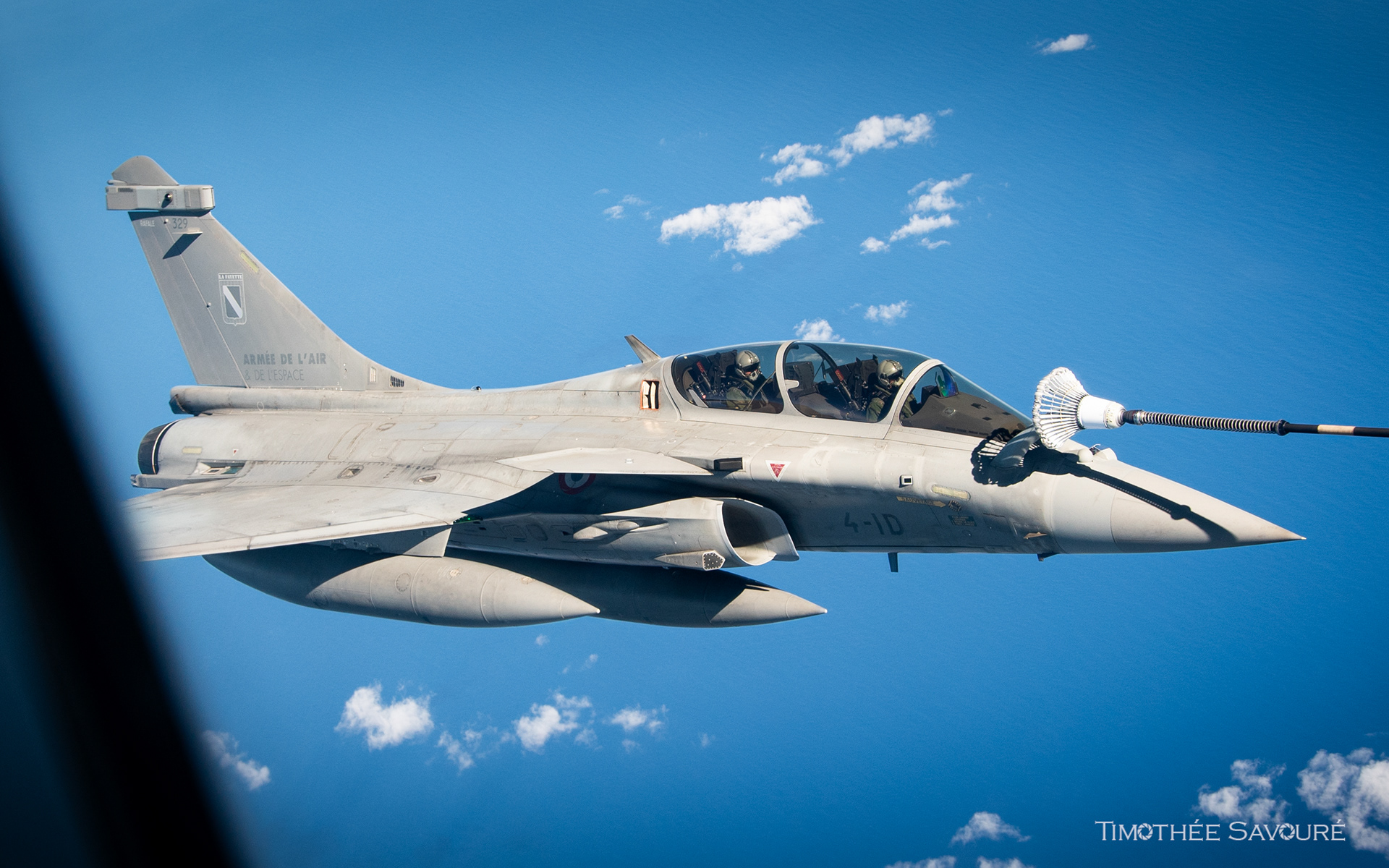 Armée de l'Air Dassault Rafale B | EC 2/4 Lafayette | 329 4-ID