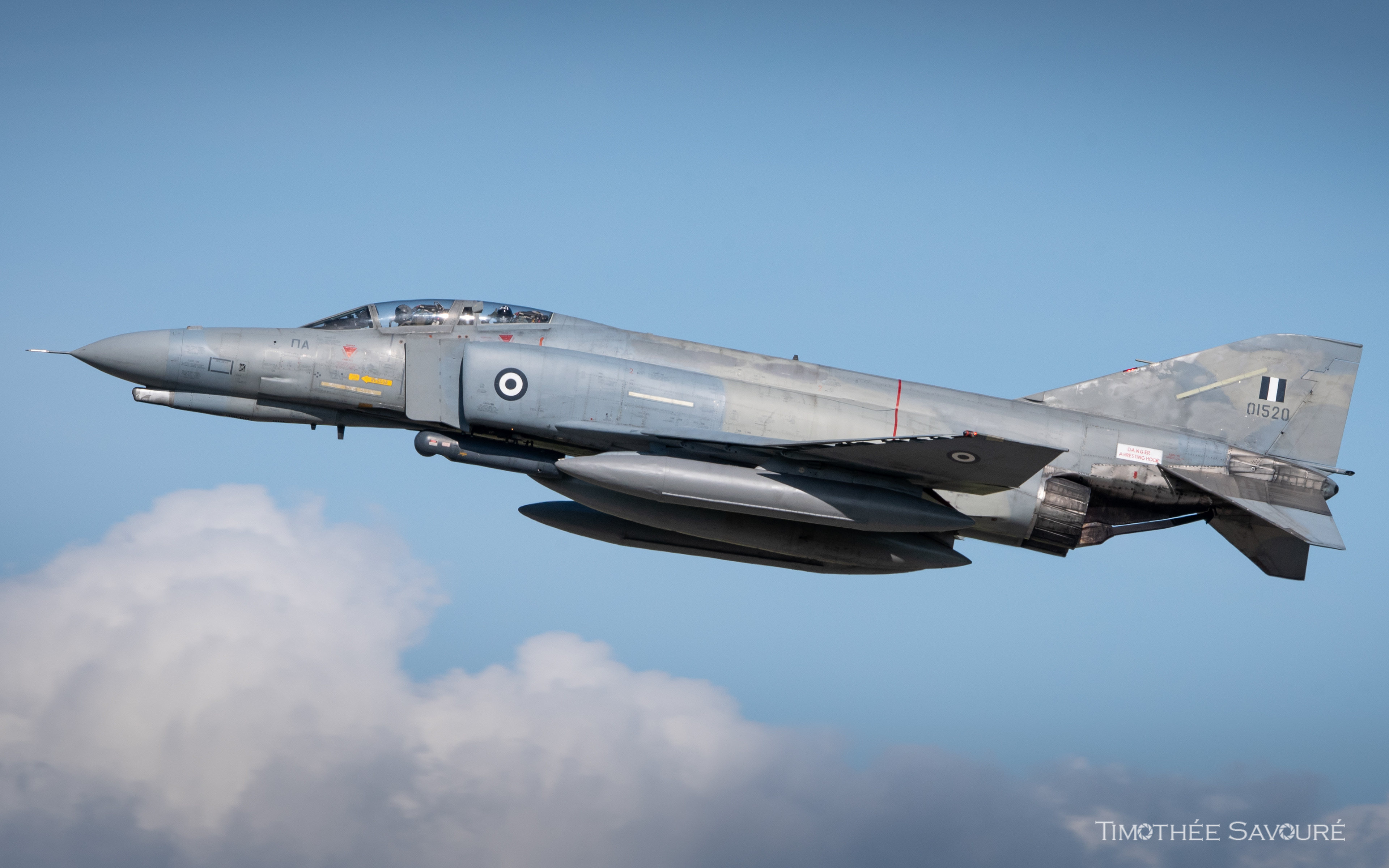 Hellenic Air Force F-4E Phantom II taking-off for an INIOCHOS 2025 mission | 01520