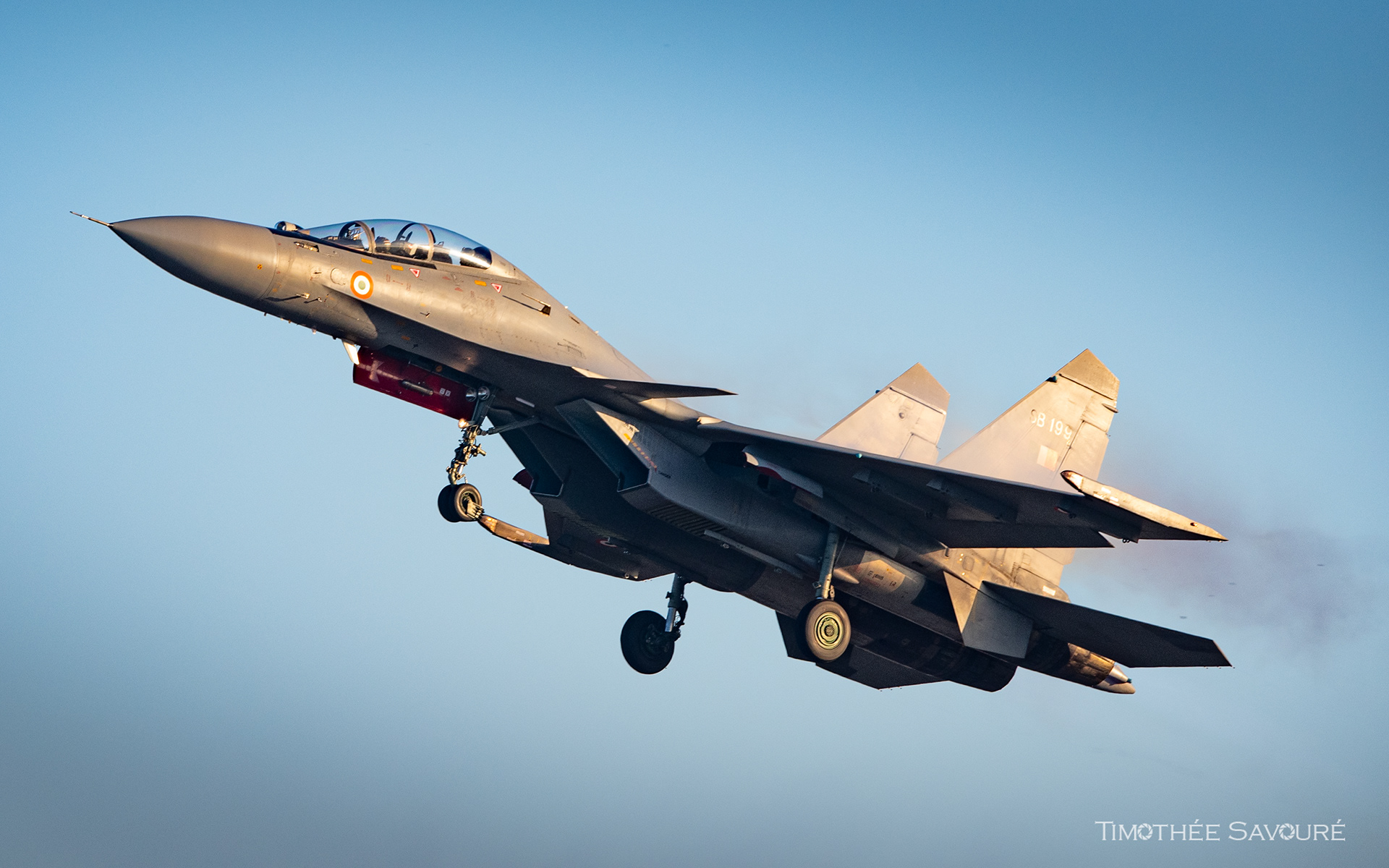 Indian Air Force Sukhoi Su-30MKI - BA118 Mont-de-Marsan - SB199
