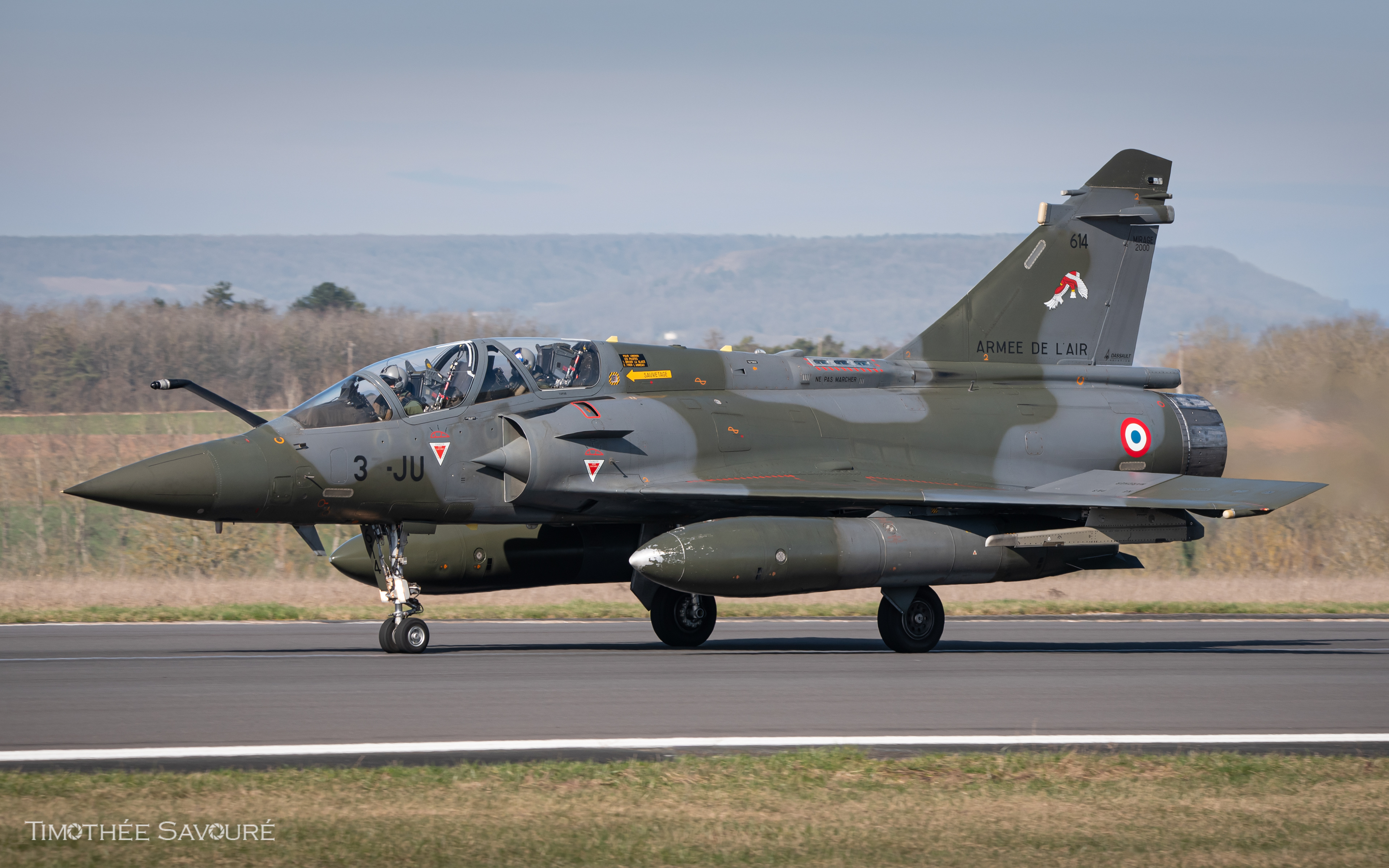 Mirage 2000D n°614 taking-off