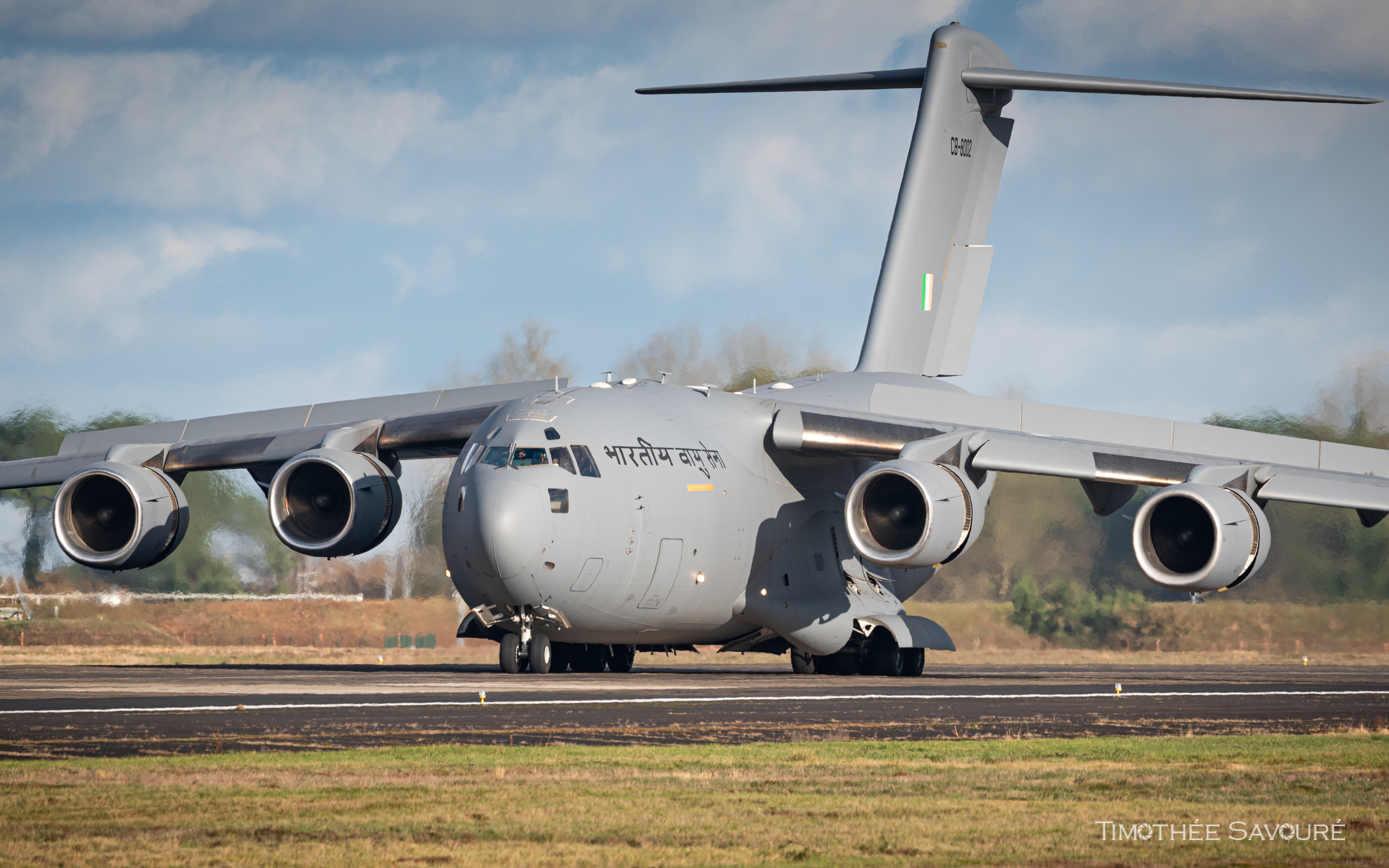 Indian Air Force 81 Sqn "Skylords" C-17A Globemaster III | CB-8002