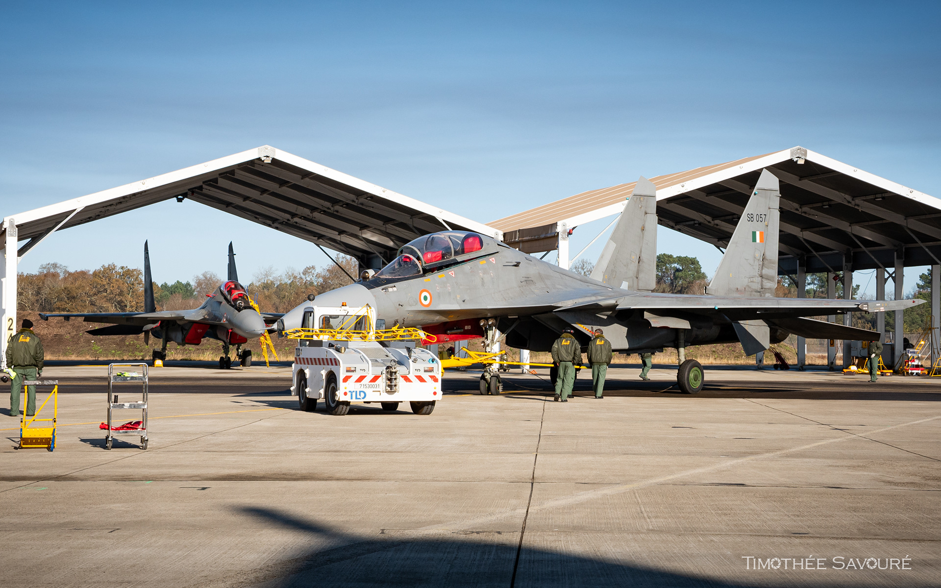 Indian Air Force Sukhoi Su-30MKI - BA118 Mont-de-Marsan - SB057
