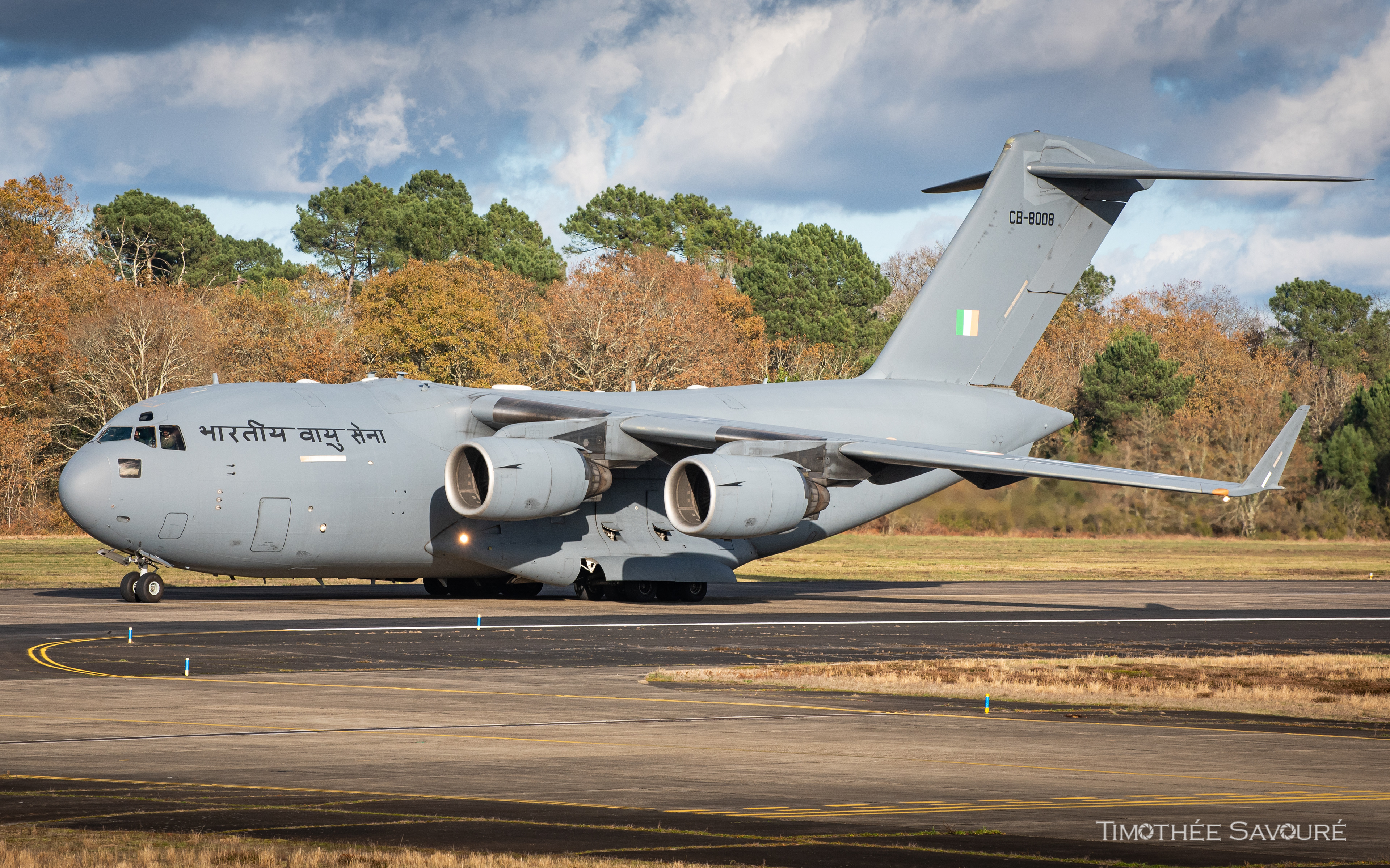 Indian Air Force 81 Sqn "Skylords" C-17A Globemaster III | CB-8008
