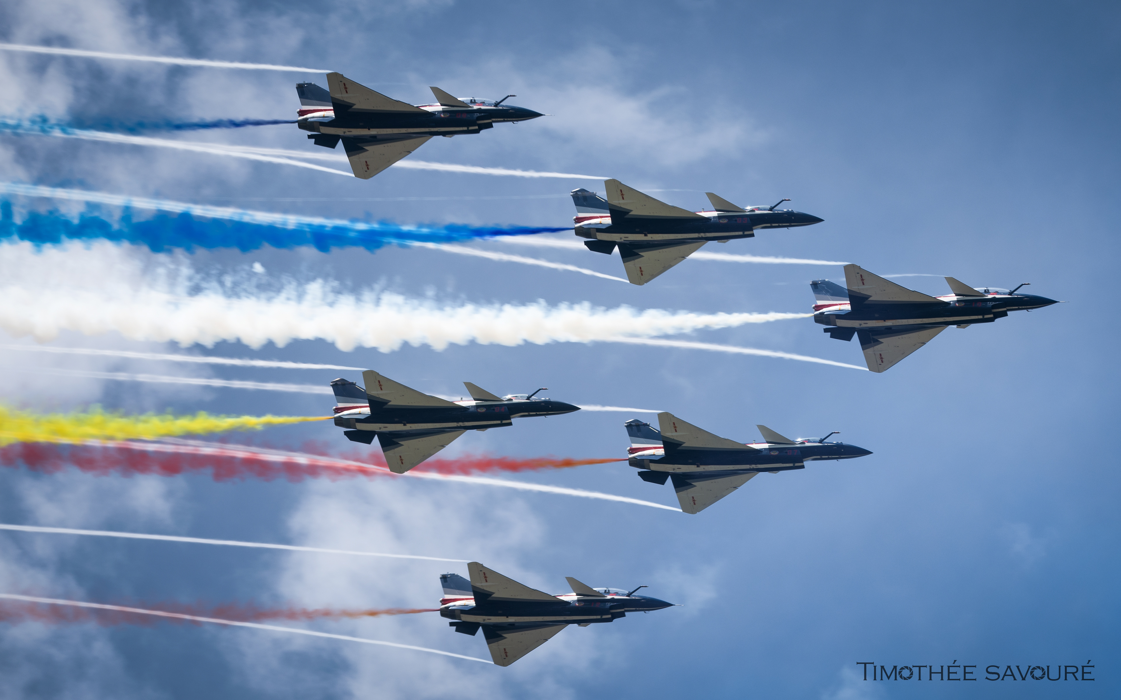People's Liberation Army Air Force (PLAAF) Chengdu J-10 - August 1st Demonstration Team