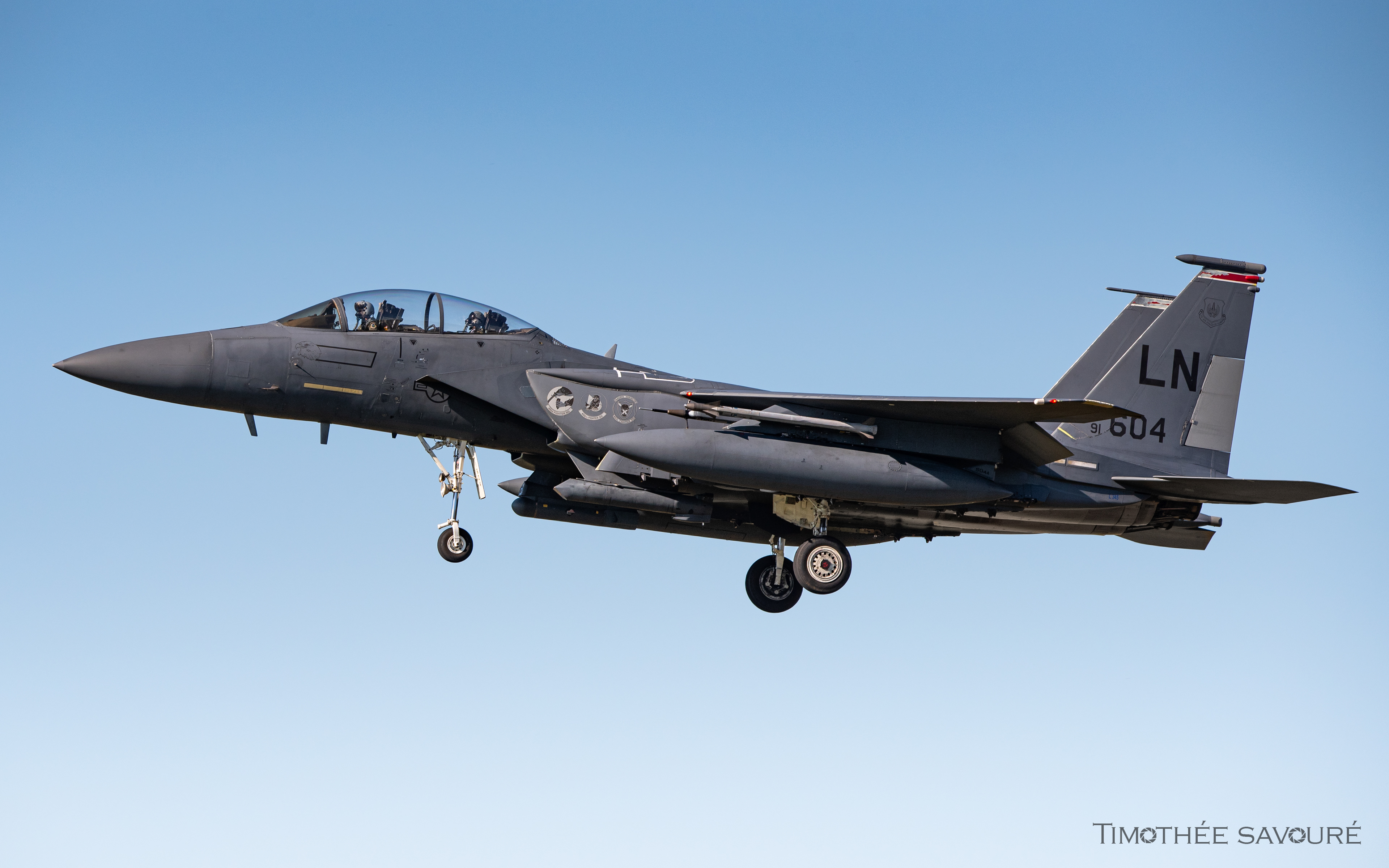 Lakenheath residents consist in a fleet of F-15E Strike Eagles