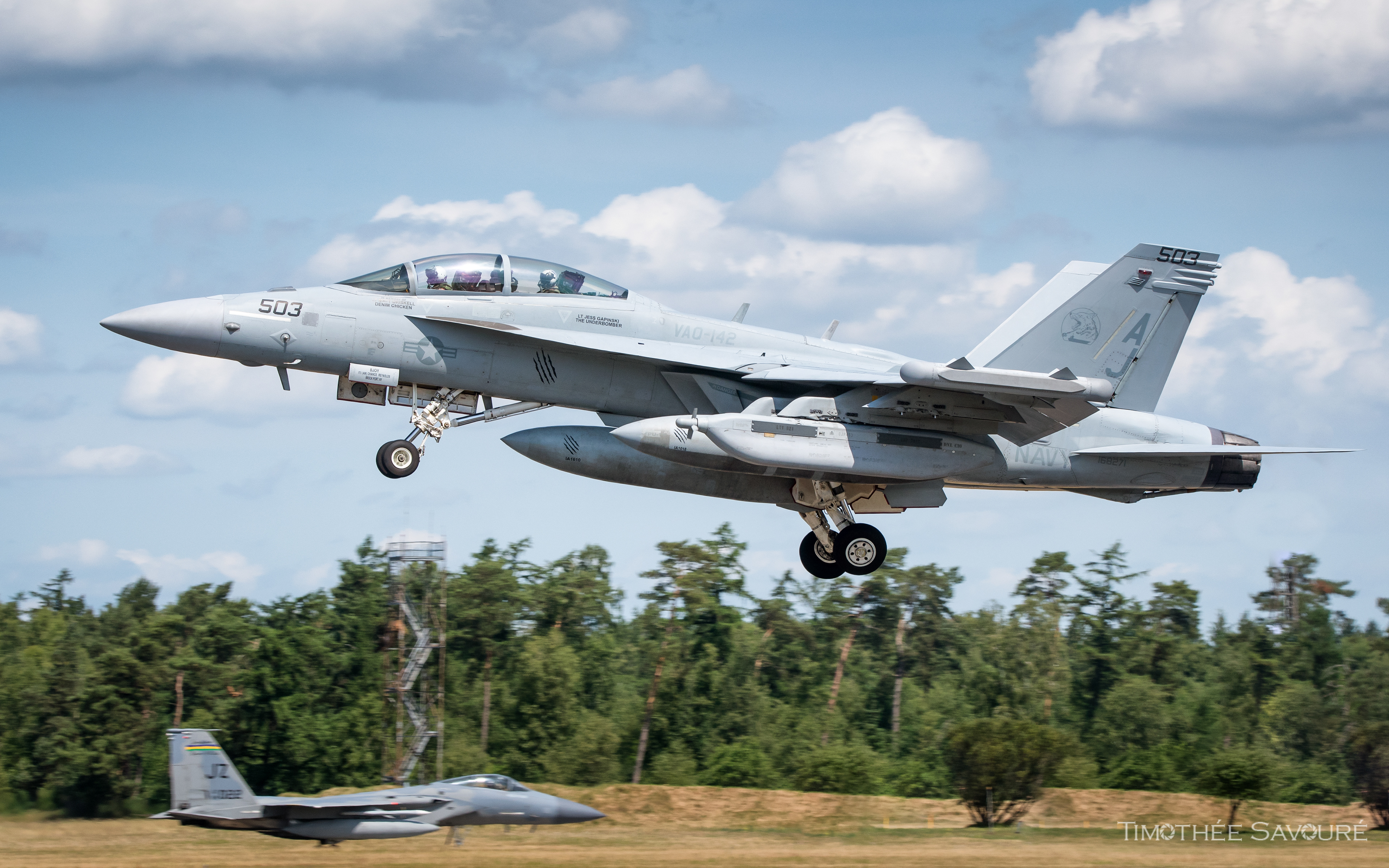 Air Defender 2023 US Navy Growler EA-18G Hohn