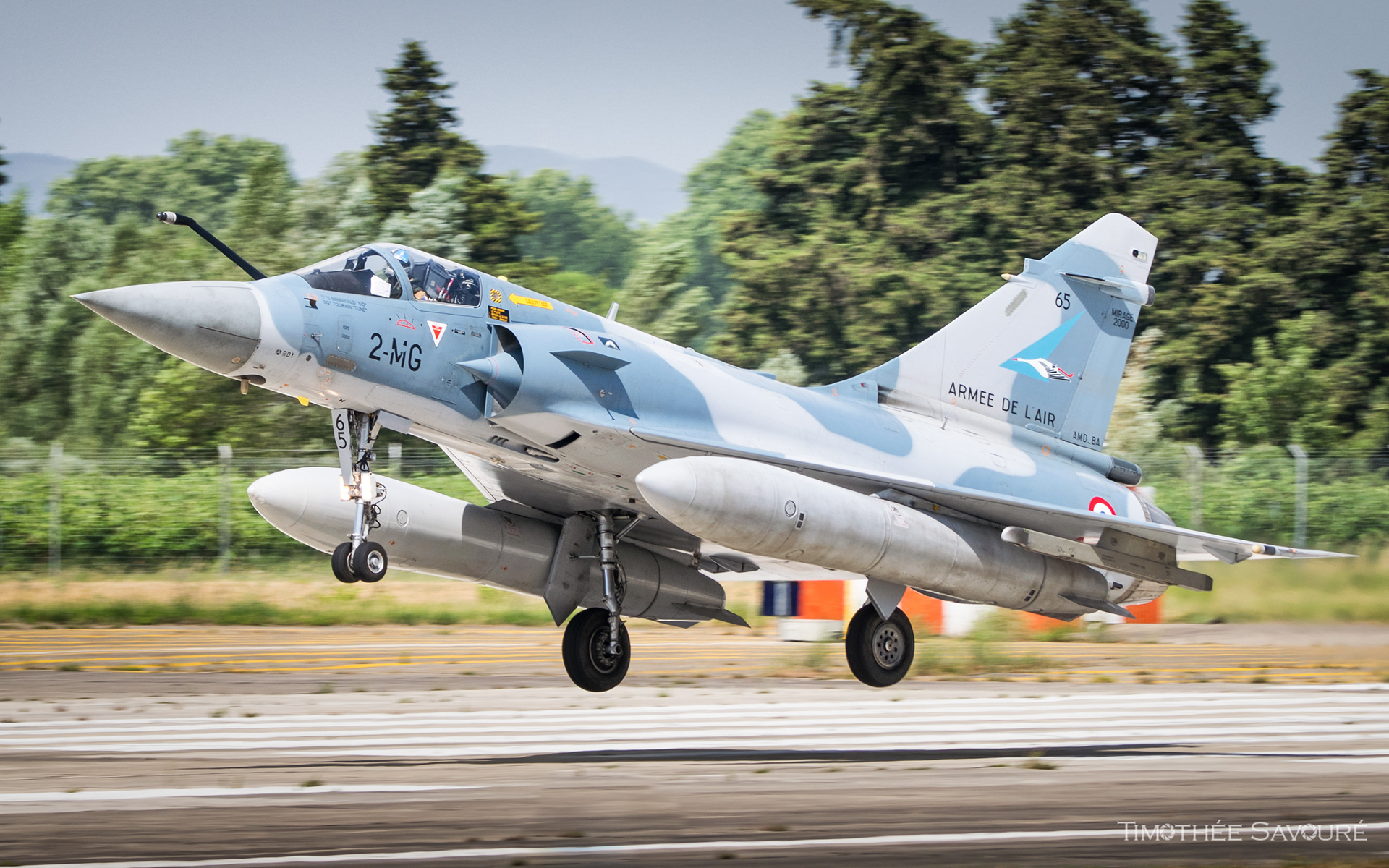 Mirage 2000-5F n°65 from the Groupe de Chasse 1/2 Cigognes