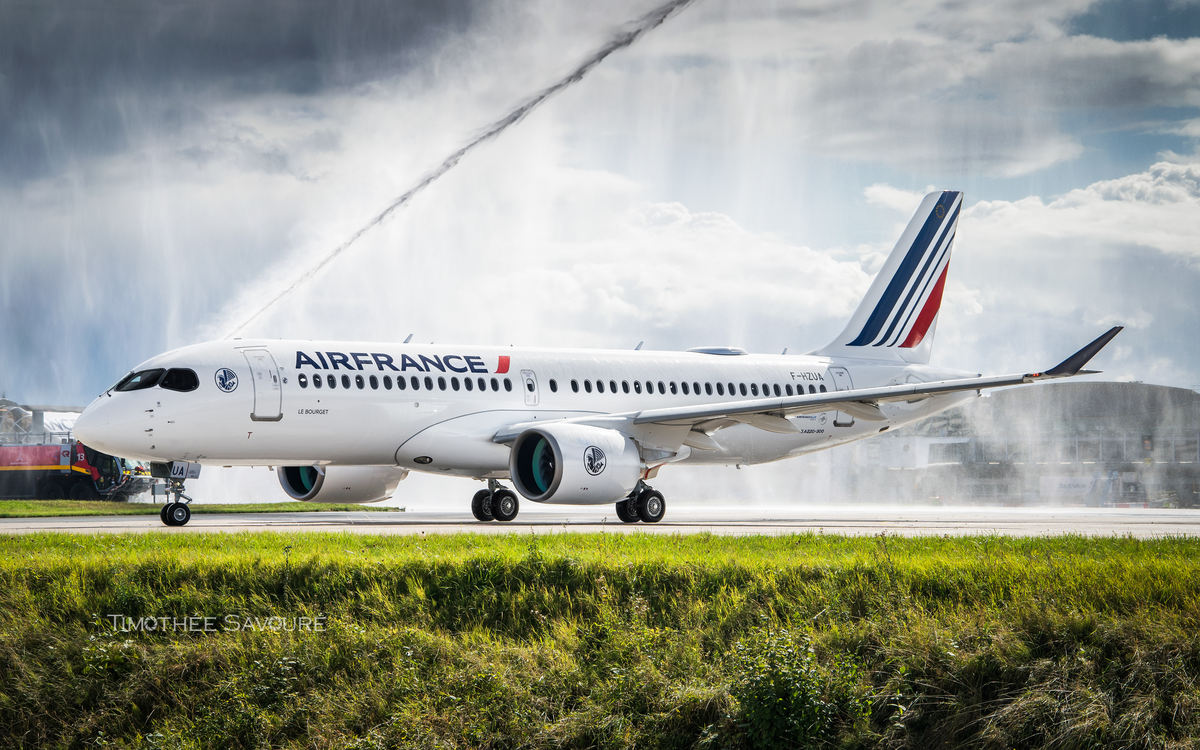 Air France Airbus A220-300 Delivery Flight | F-HZUA
