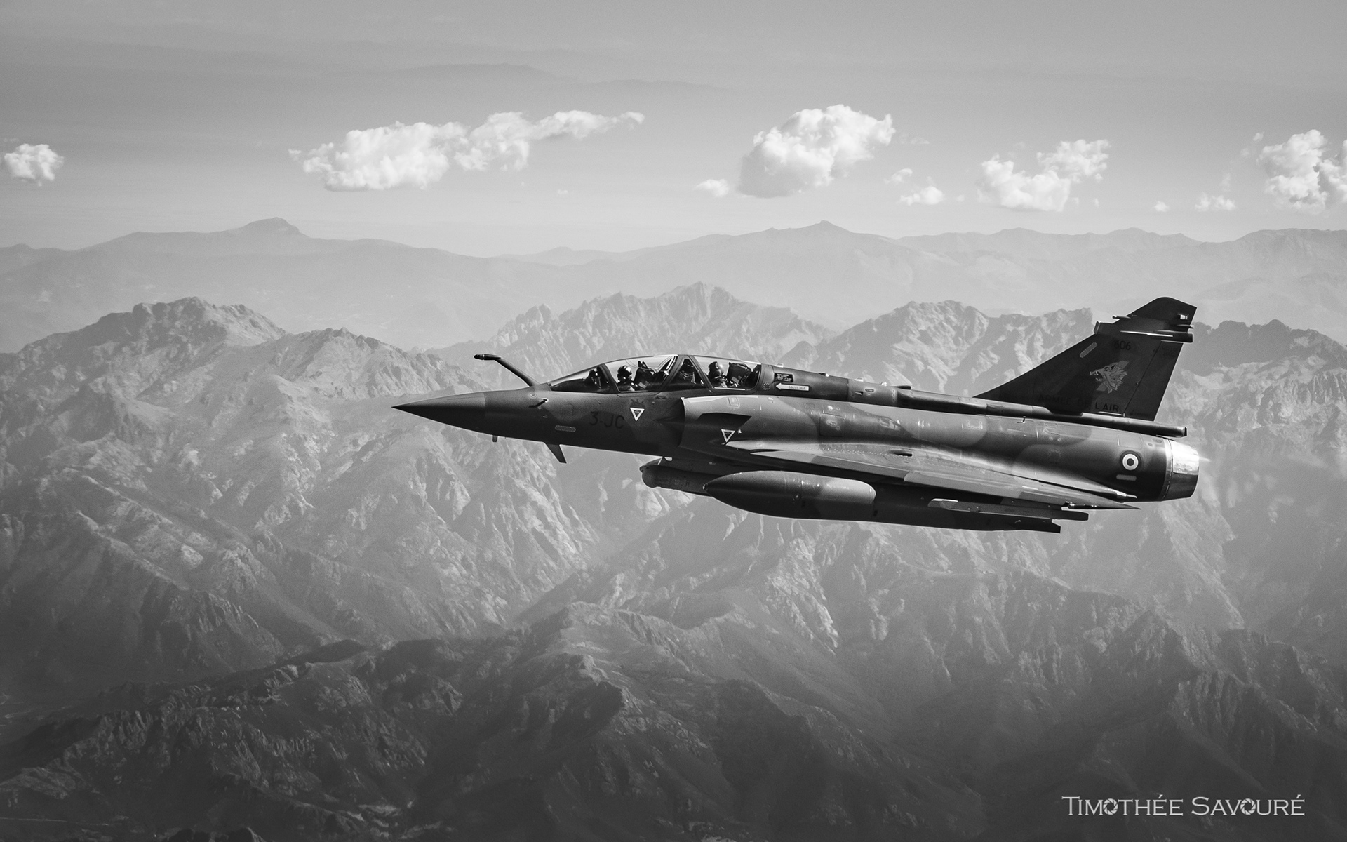 Armée de l'Air Dassault Mirage 2000D over Corsica | EC 3/3 Ardennes | 606 3-JC