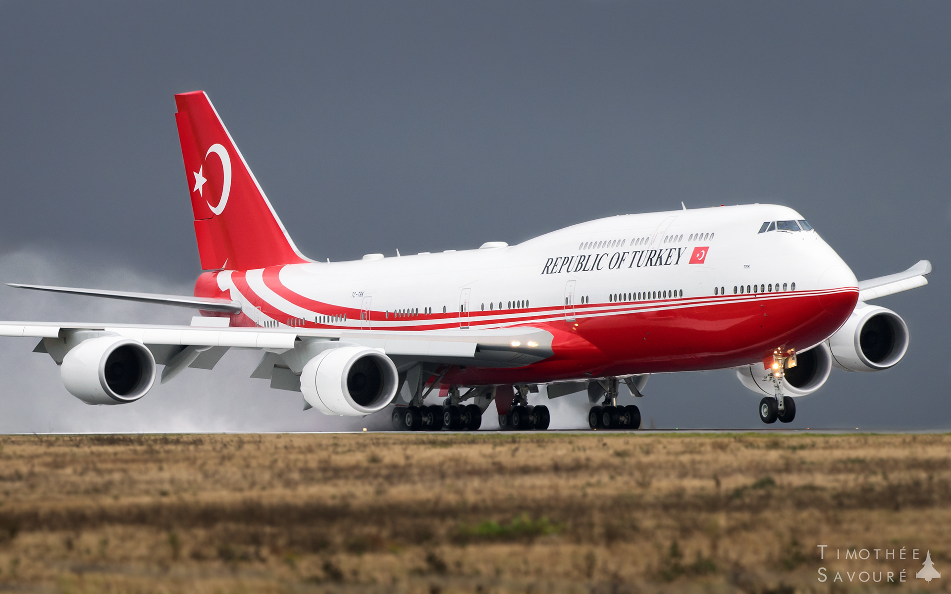 Republic of Turkey Boeing 747-8I BBJ | TC-TRK