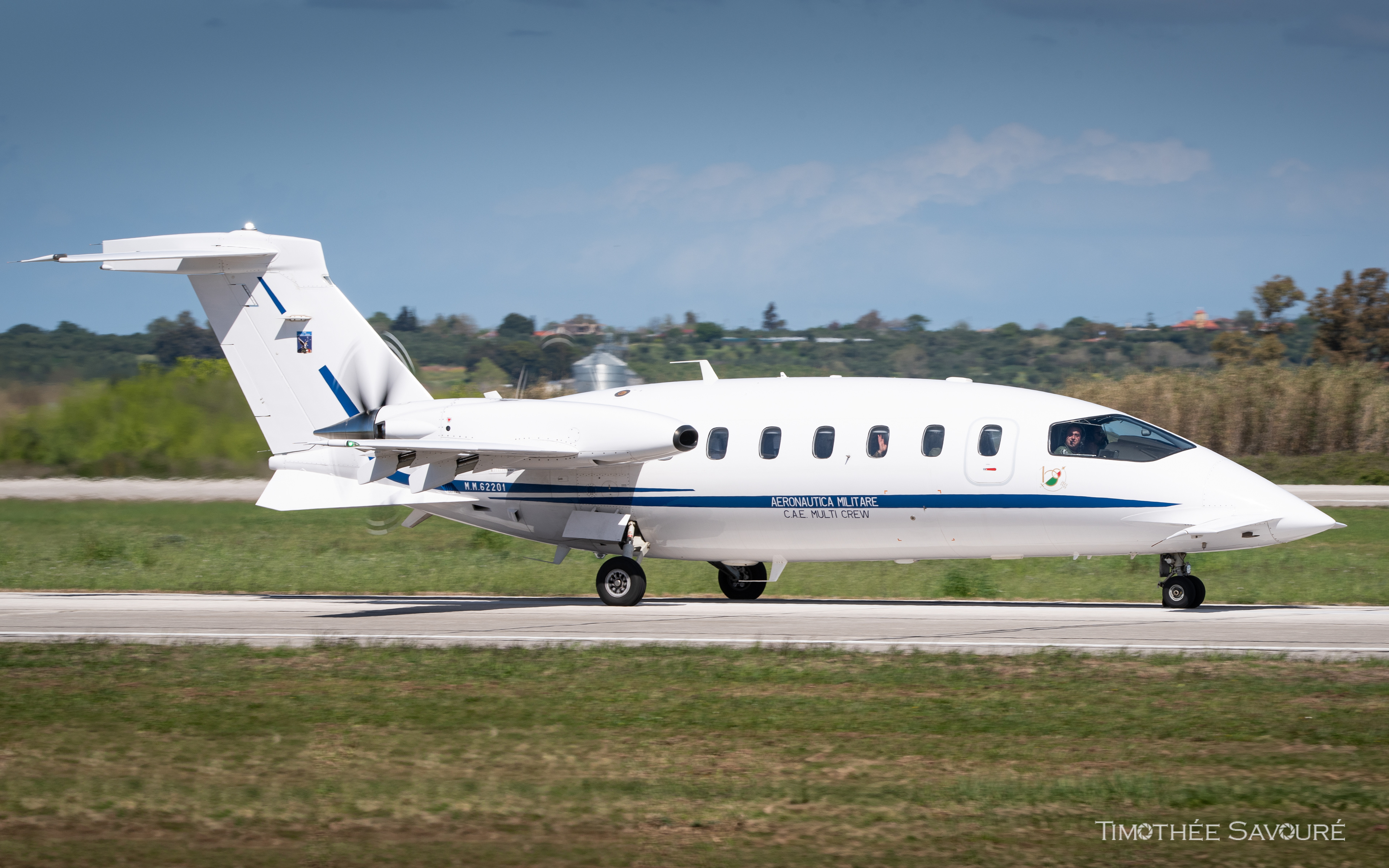 Italian Air Force (Aeronautica Militare) Piaggio P-180 Avanti | MM.62201