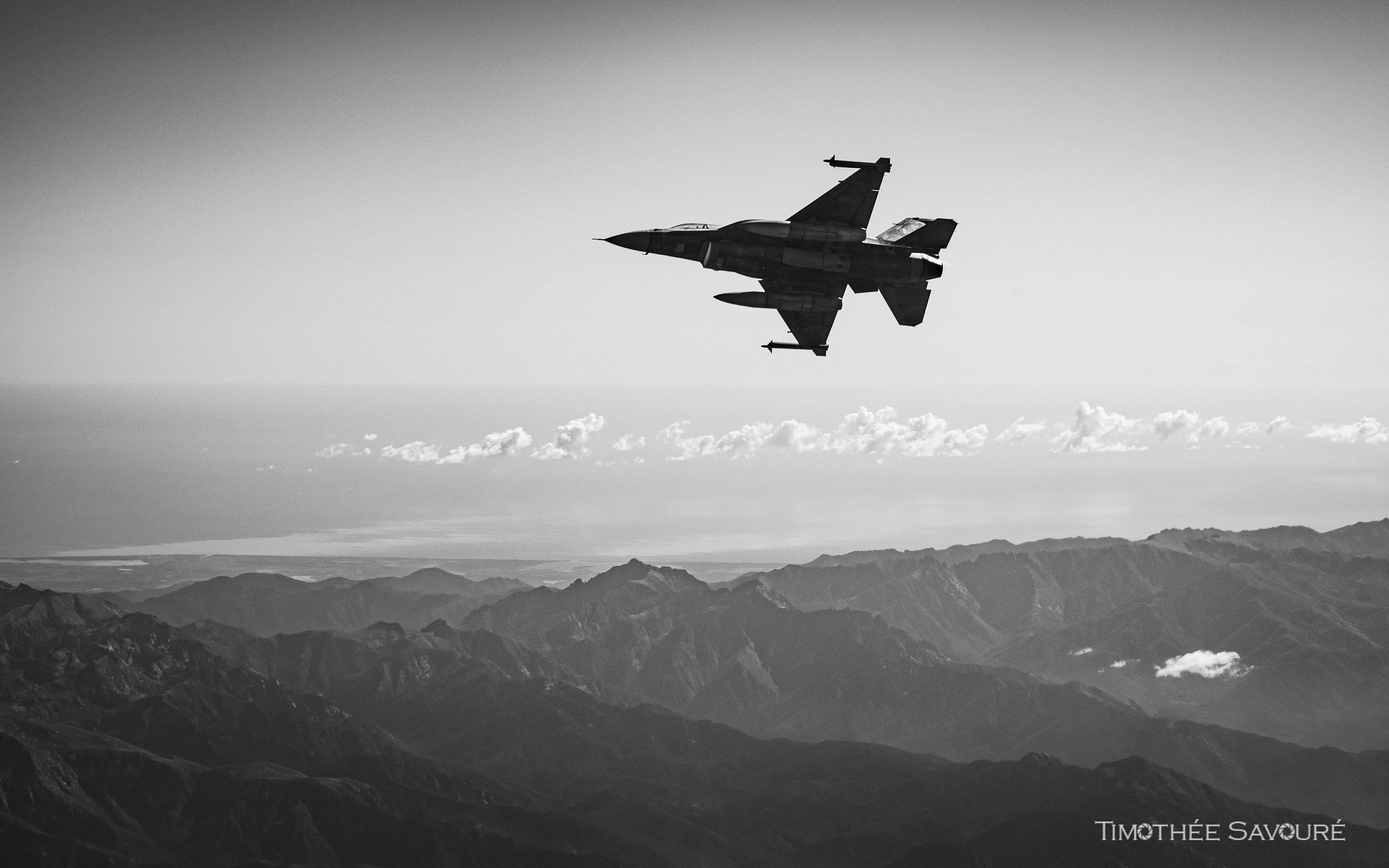 Hellenic Air Force F-16D over Corsica | 337 Mira | 610