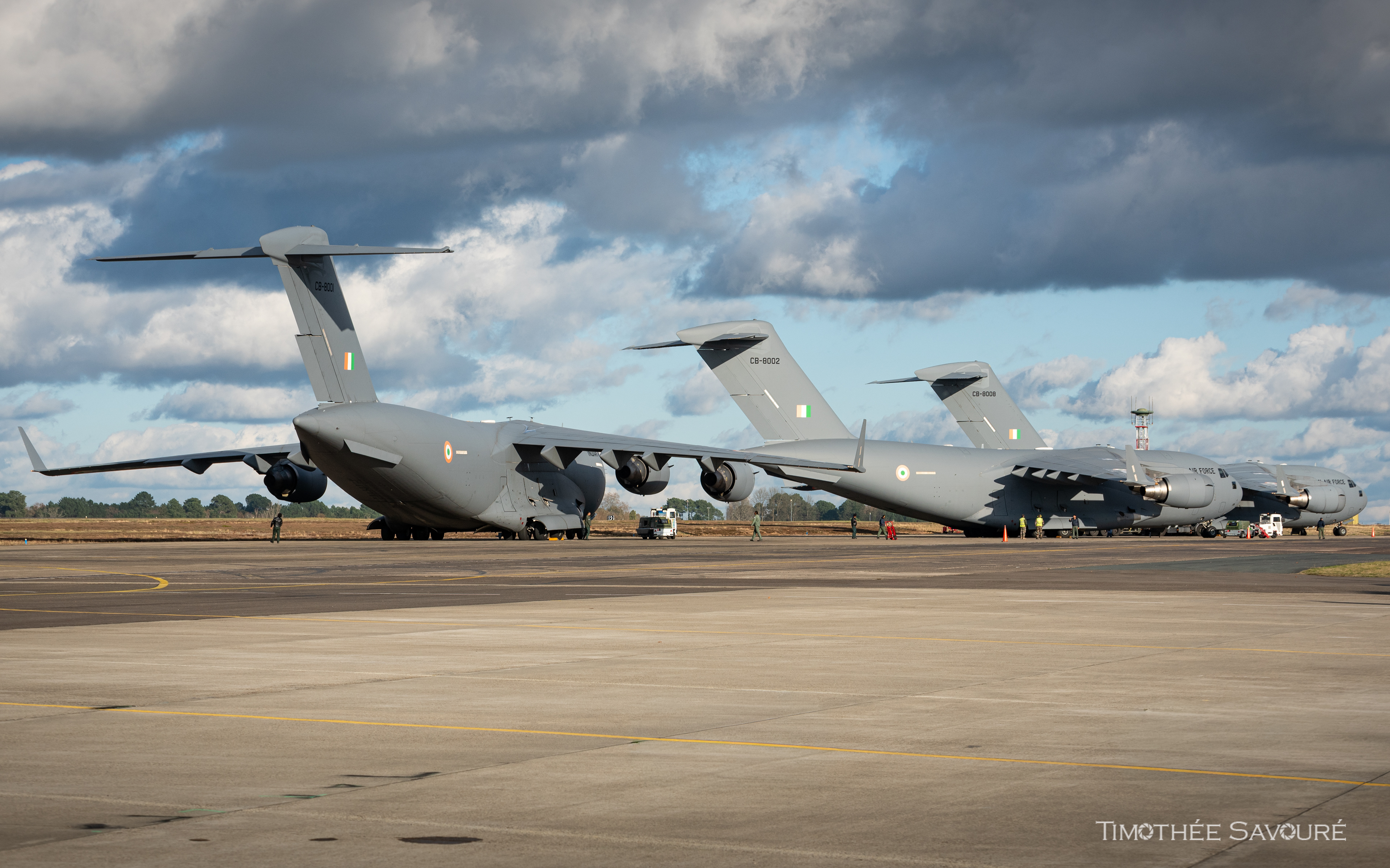 Indian Air Force 81 Sqn "Skylords" C-17A Globemaster III | CB-8001 / CB-8002 / CB-8008