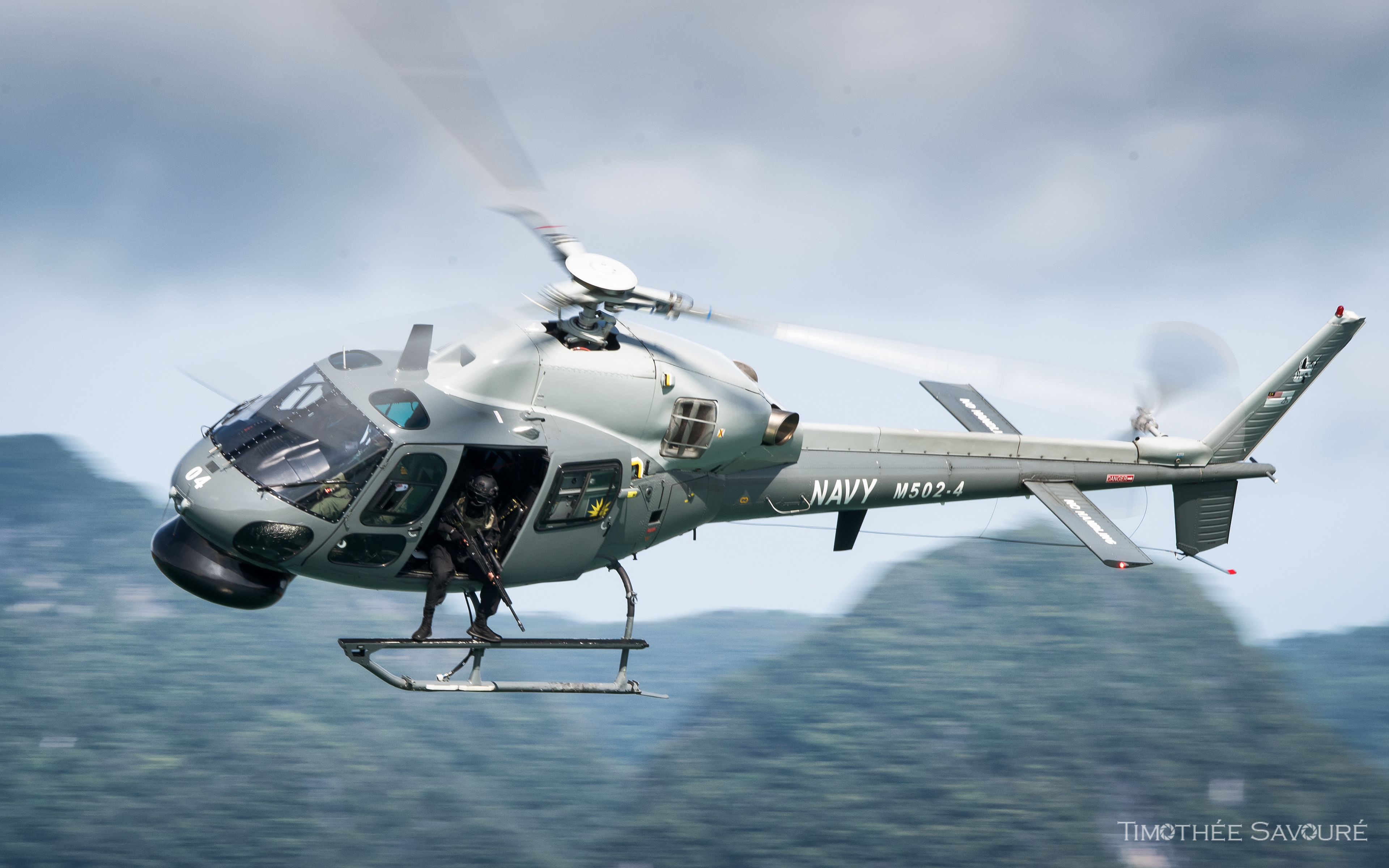 Royal Malaysia Navy (TLDM) Eurocopter AS555SN Fennec | M502-4