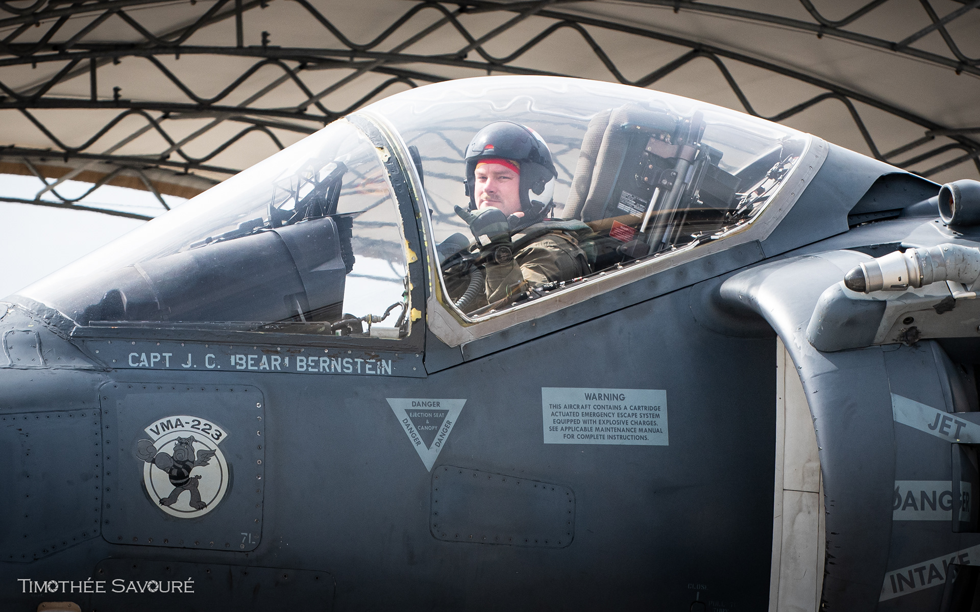 Major Sheibe, VMA-223 Executive Officer