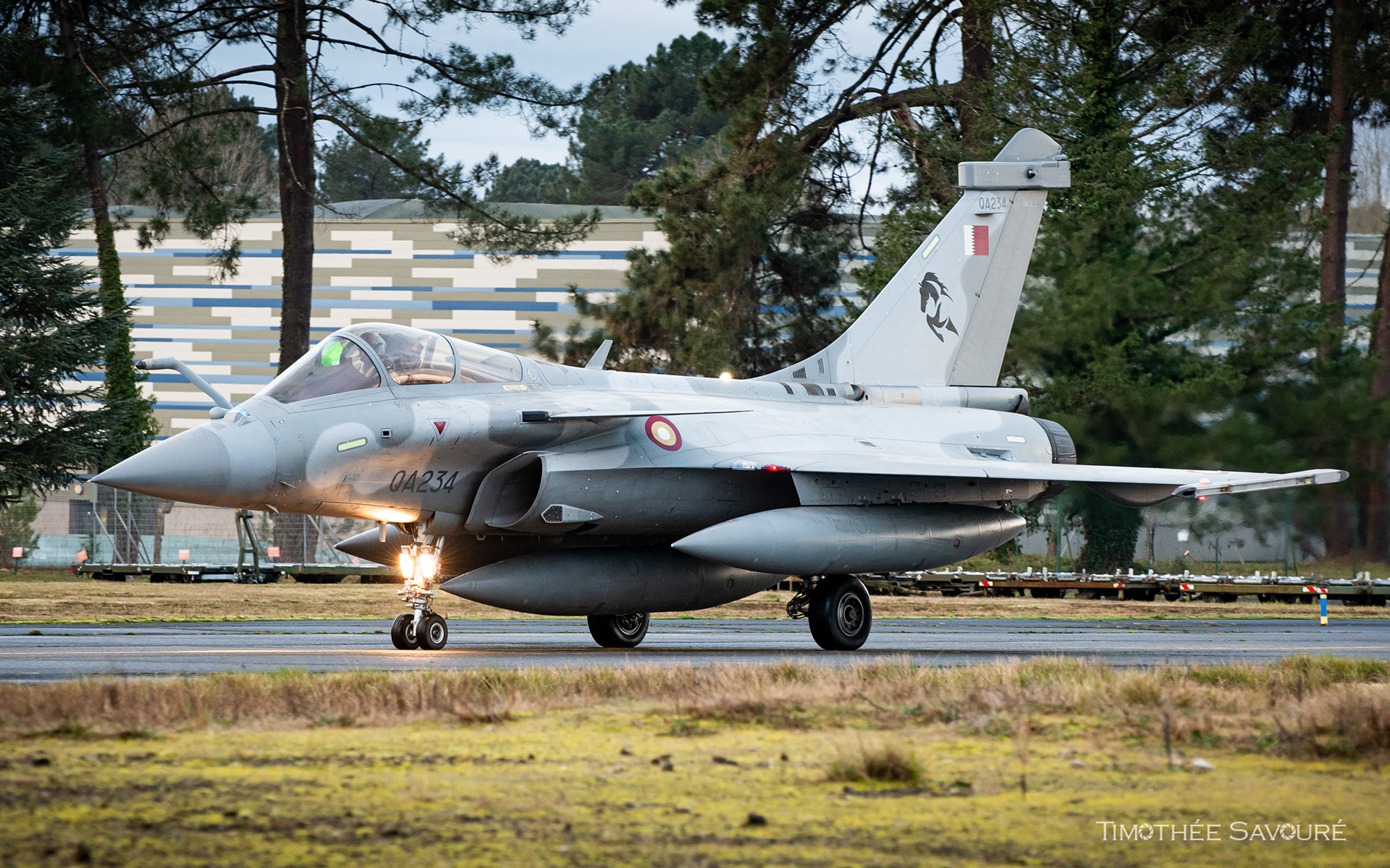 Qatar Emiri Air Force Dassault Rafale EQ | Flying Wing 6 | QA234