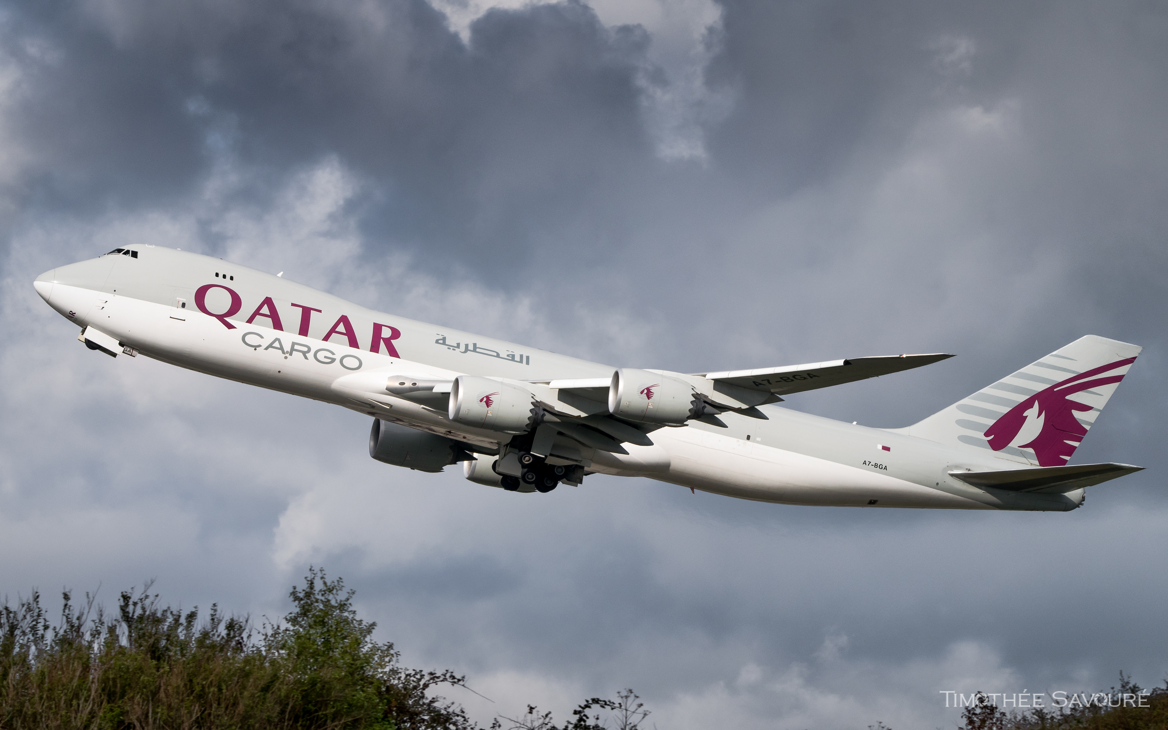 Qatar Cargo Boeing 747-8F | A7-BGA
