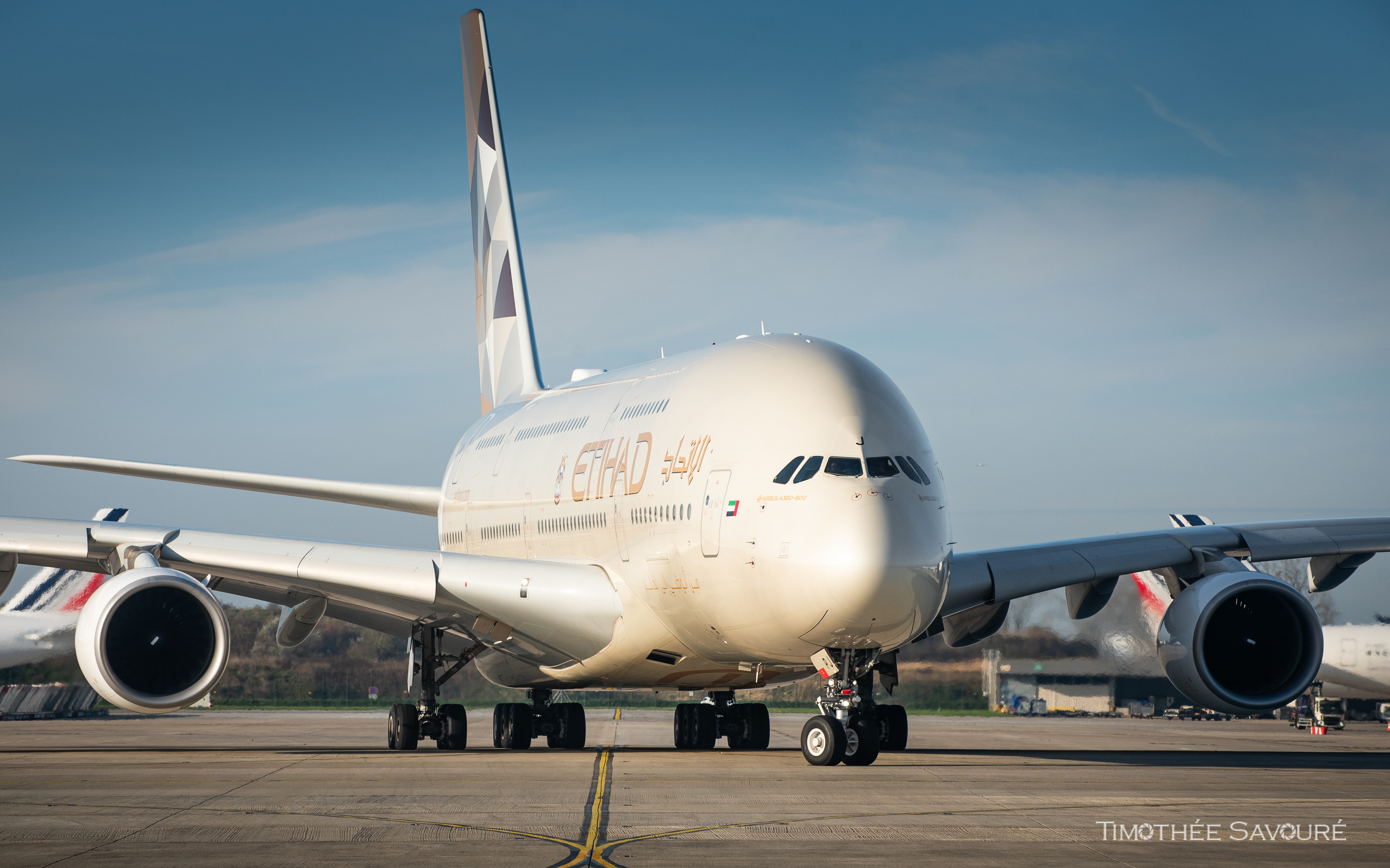 Etihad Airbus A380 | A6-APJ