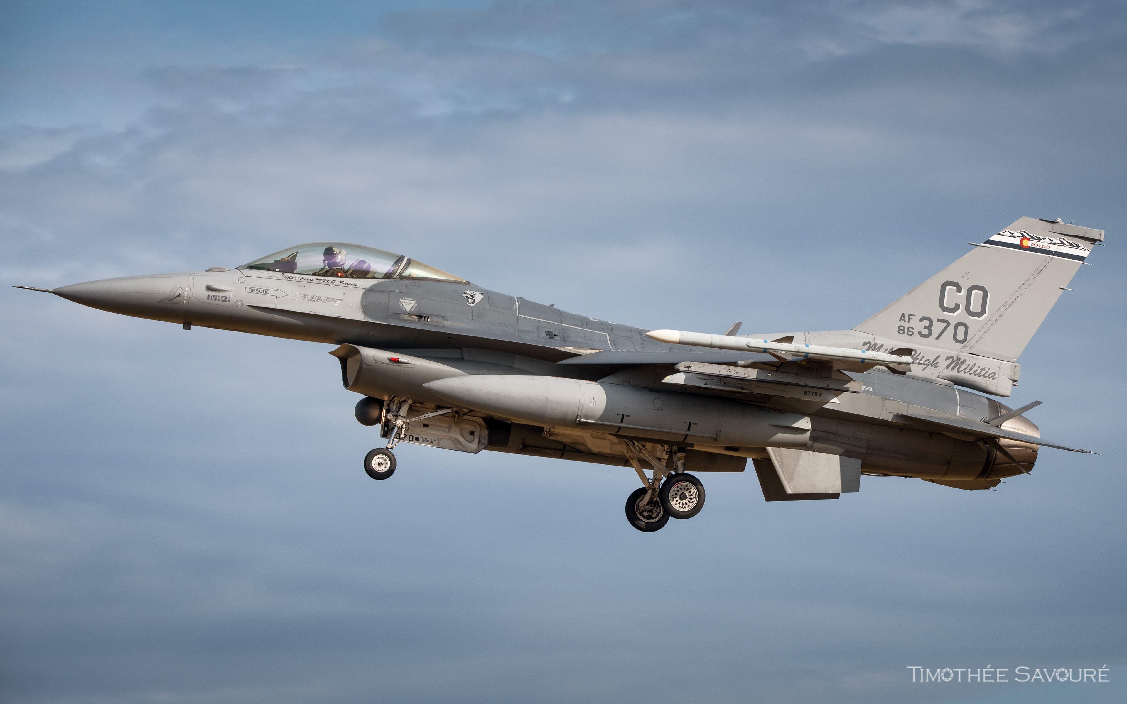 US Air Force General Dynamics F-16C | 86-0370