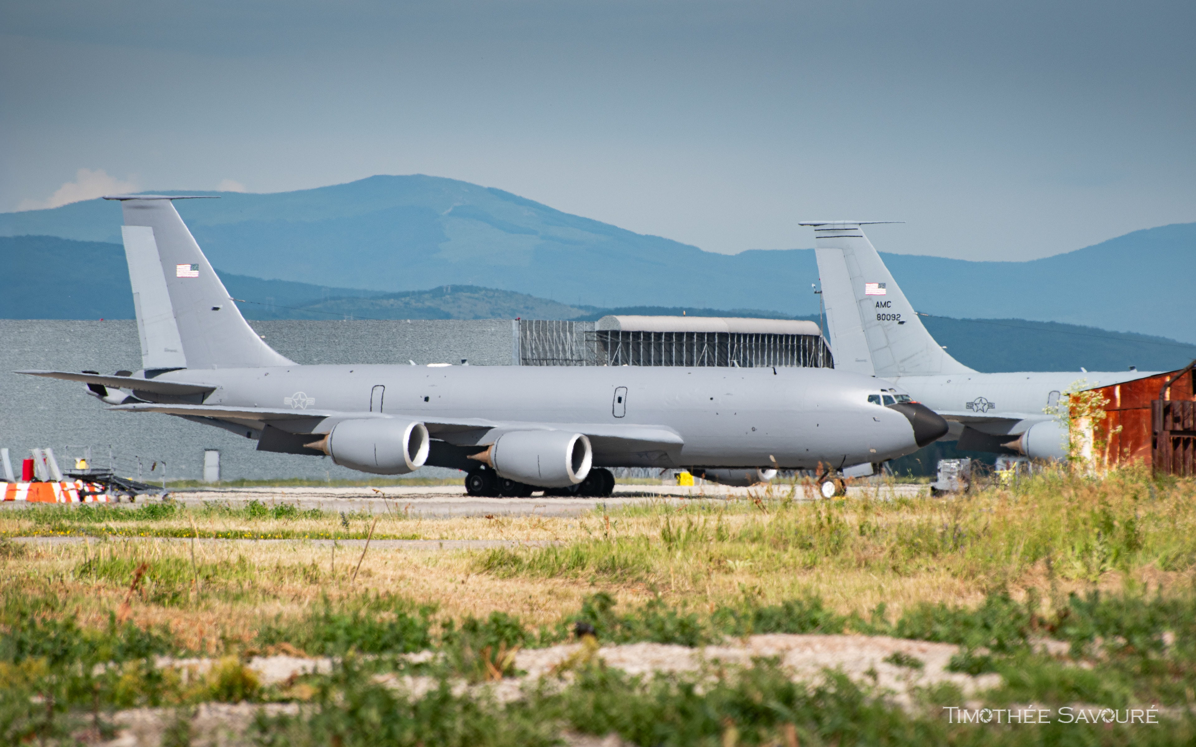 Some KC-135s are identifiable, whereas some others are not