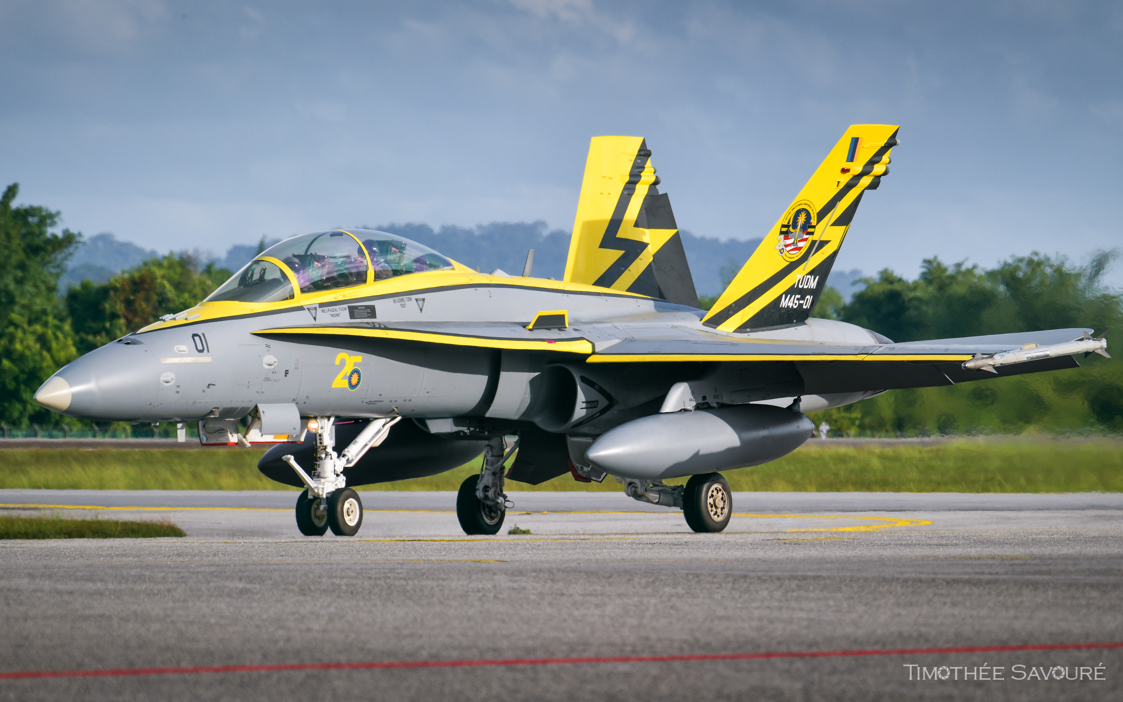 Royal Malaysian (TUDM) Air Force Boeing F/A-18D Hornet | M45-01