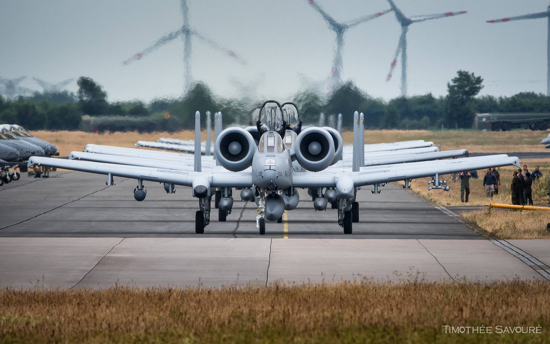 US Air Force Fairchild A-10C Thunderbolt II