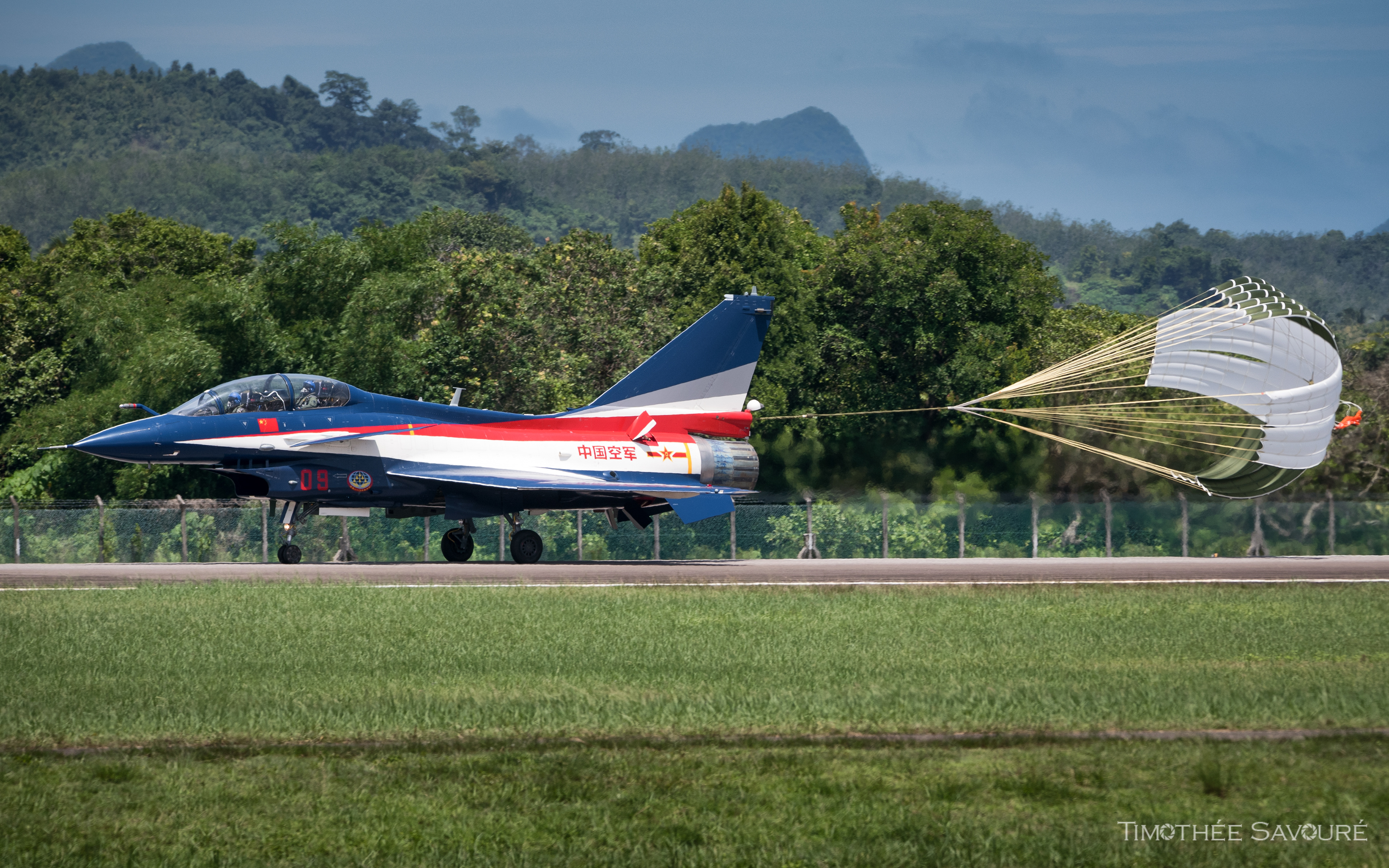 People's Liberation Army Air Force (PLAAF) Chengdu J-10S - August 1st Demonstration Team