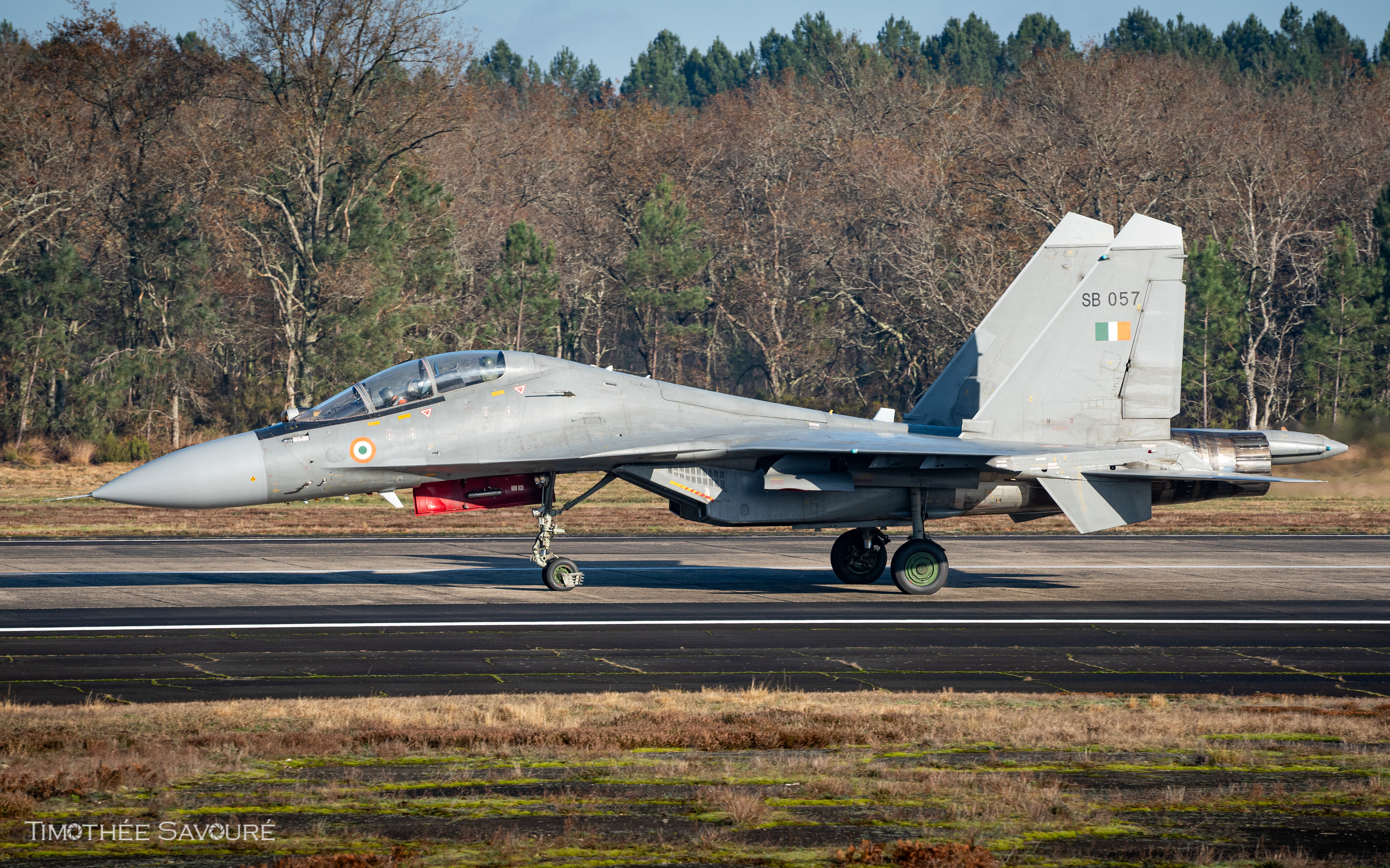 Indian Air Force Sukhoi Su-30MKI - BA118 Mont-de-Marsan - SB057