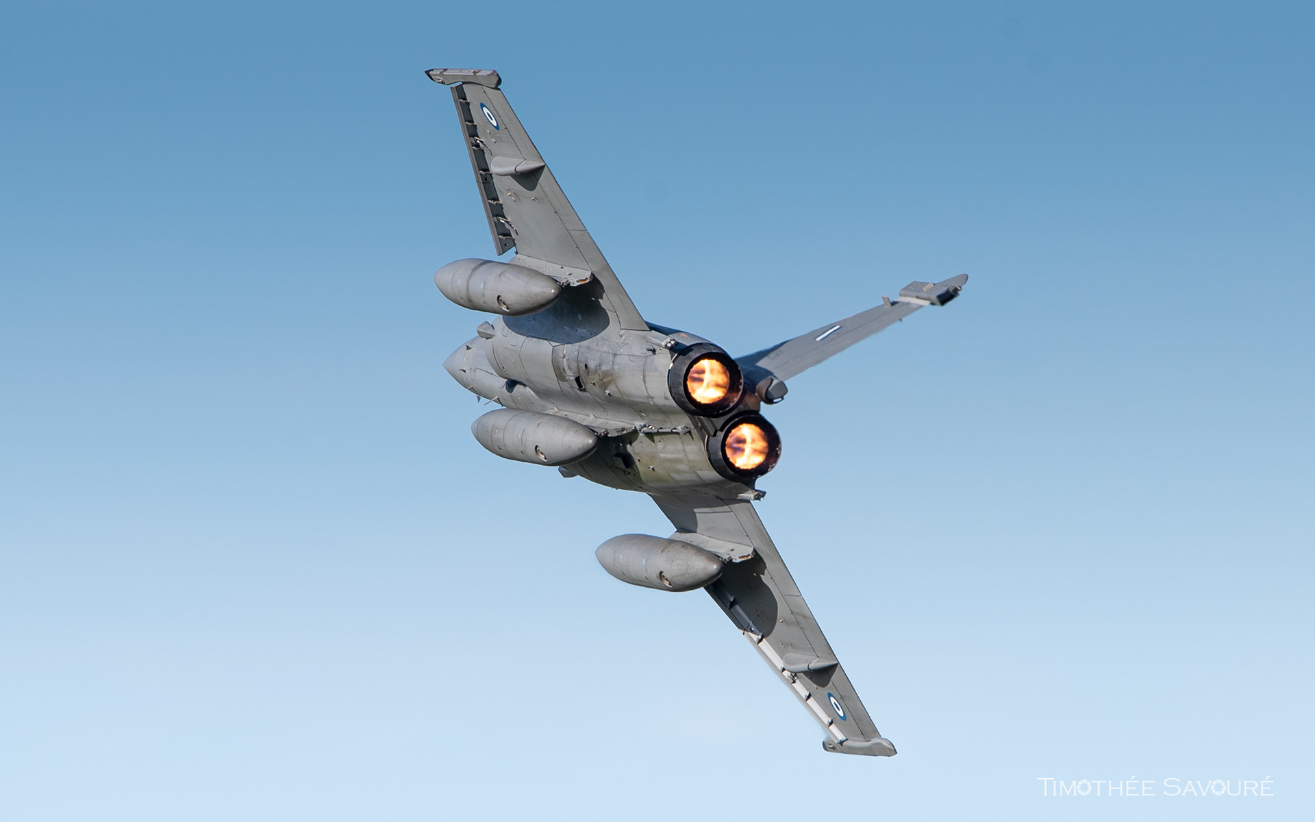 Hellenic Air Force Dassault Rafale EG leaving to Tanagra AFB | 456