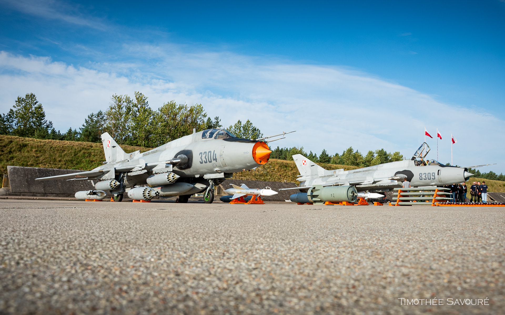Miroslawiec was the last operational base for the Polish Su-22 Fitter