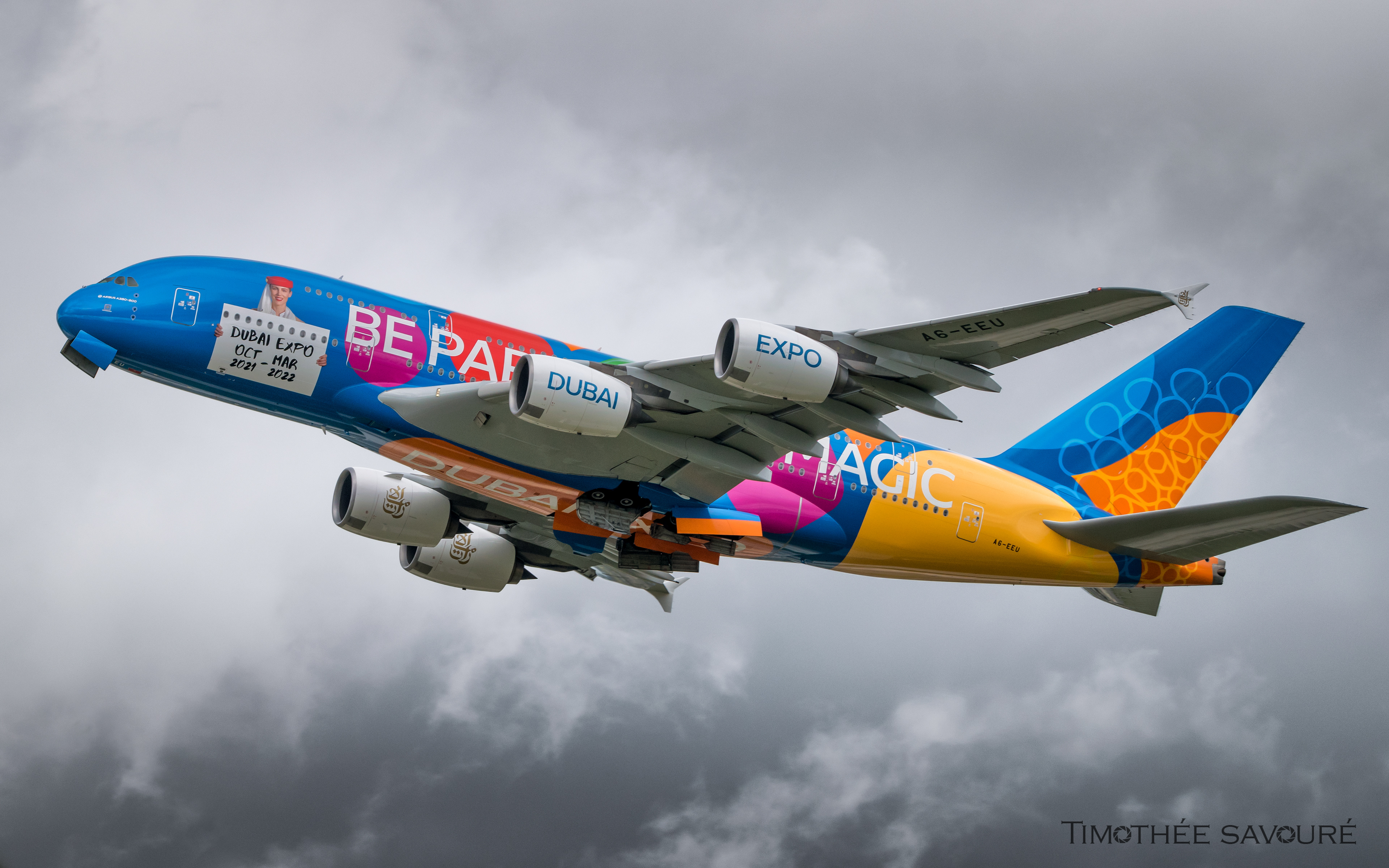 Emirates 'Dubai Expo 2020' Airbus A380-800 | A6-EEU