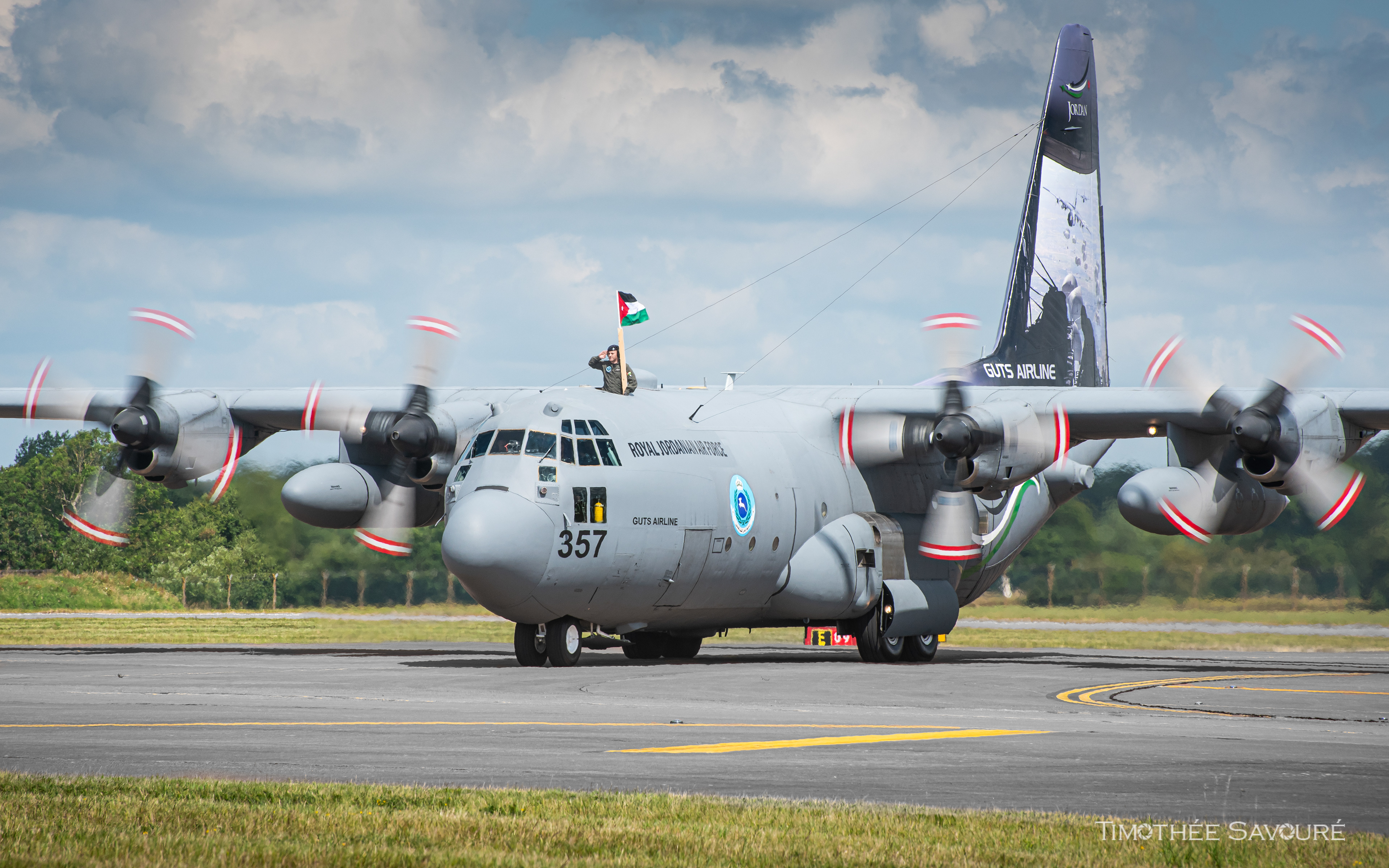 Royal Jordanian Air Force (RJAF) Lockheed C-130H Hercules | 357 | 3rd Squadron