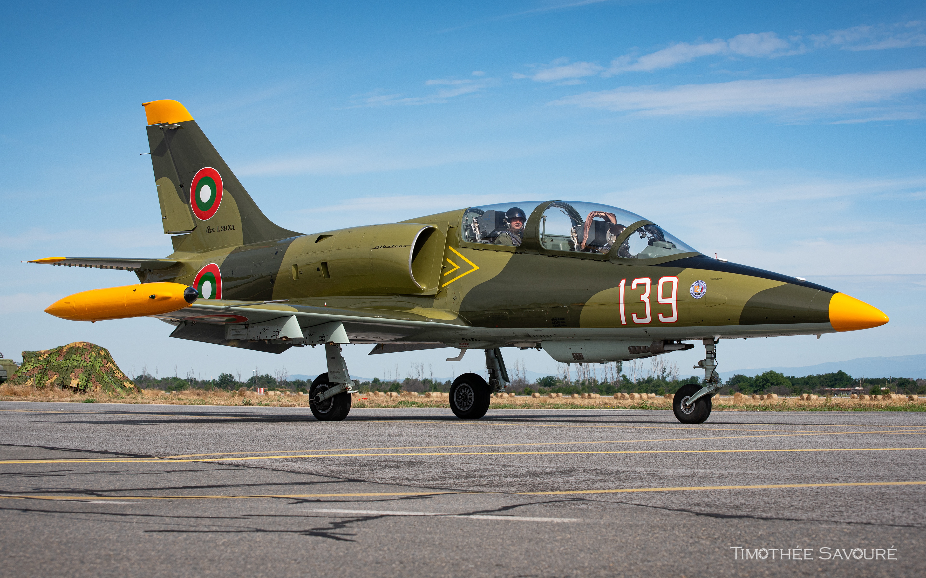 L-39ZA Albatros used as trainer and basic fighter. Two of them are based in Graf Ignatievo