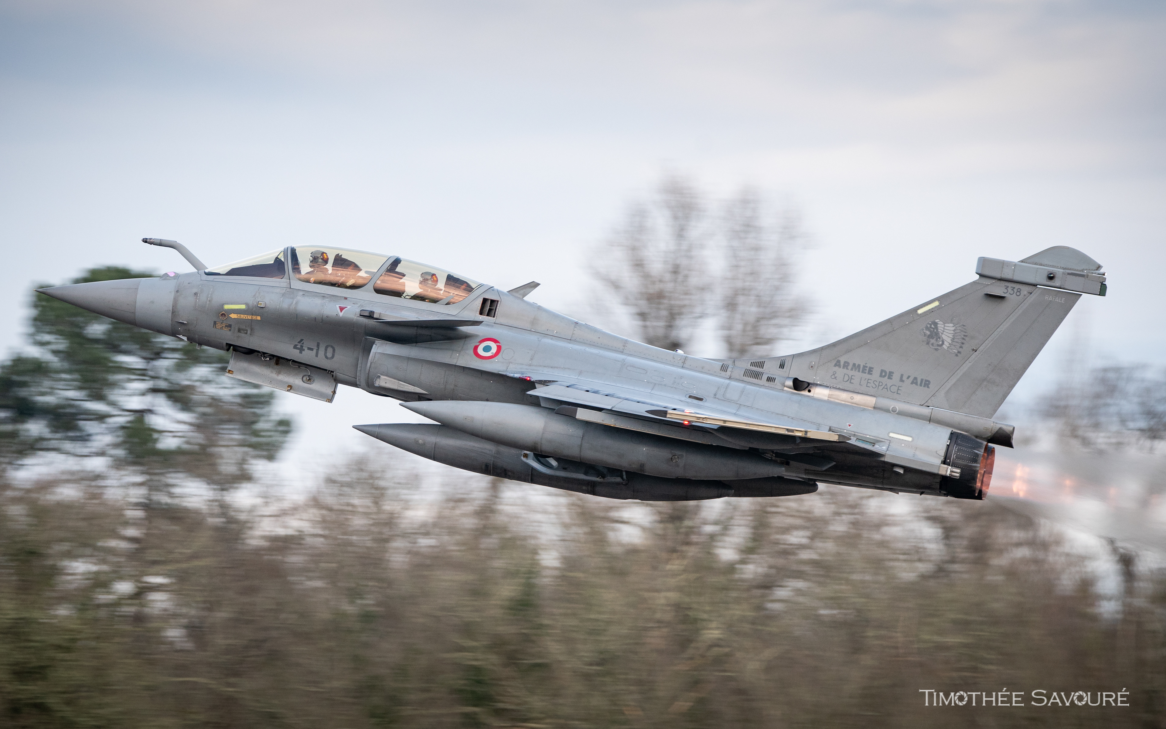 Armée de l'Air et de l'Espace Dassault Rafale B | EC 2/4 Lafayette | 338/4-IO