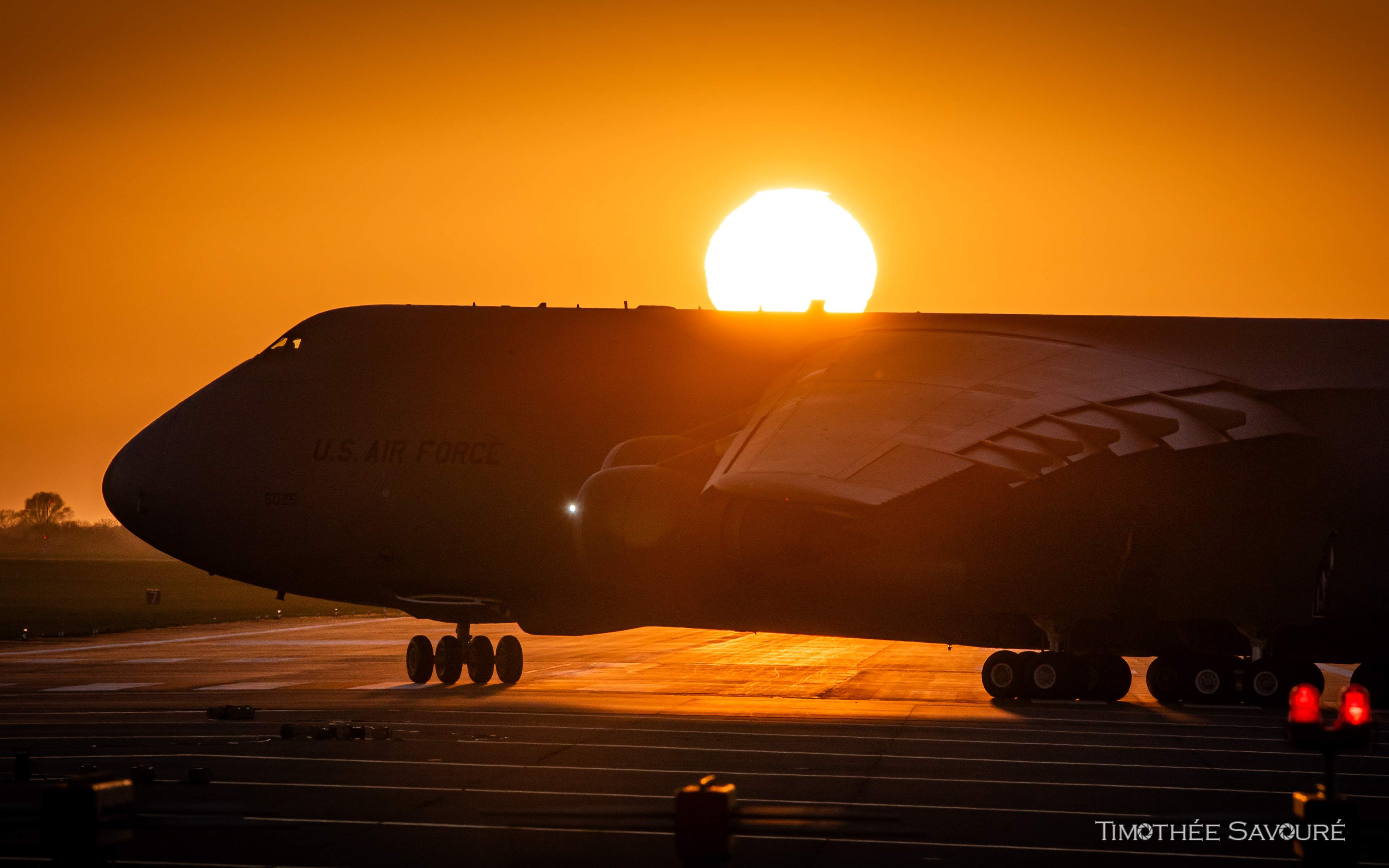 The Air Mobility Command C-5s played an important logistical role in Epic Fury
