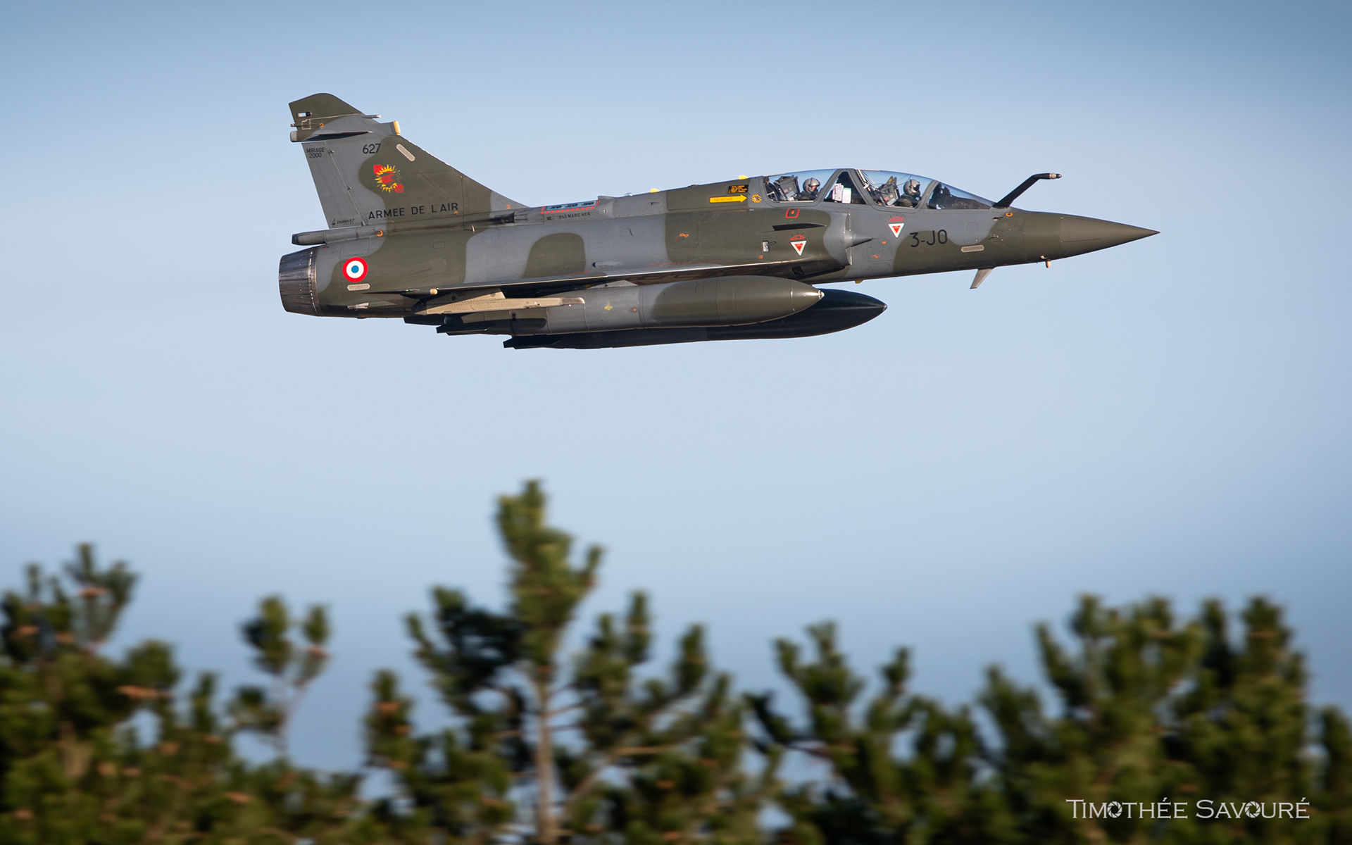 Jet Blast Area Dassault Mirage 2000D RMV Nancy Ochey