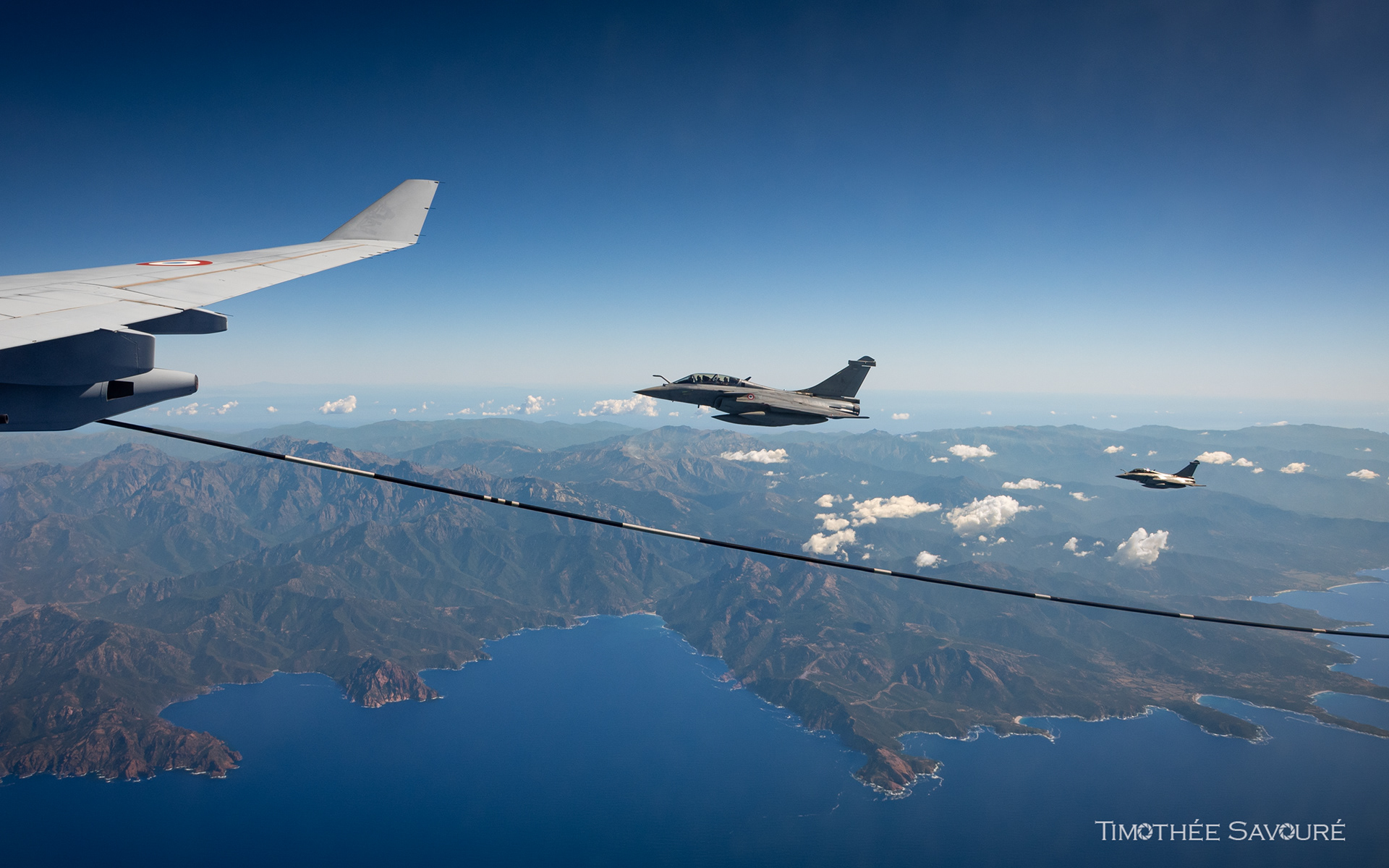 VOLFA 2025 exercice A330MRTT Rafale Corse