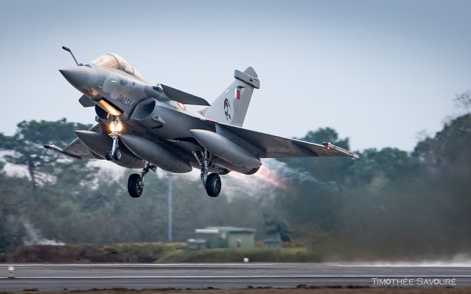 Qatar Emiri Air Force Dassault Rafale EQ | Flying Wing 6 | QA234