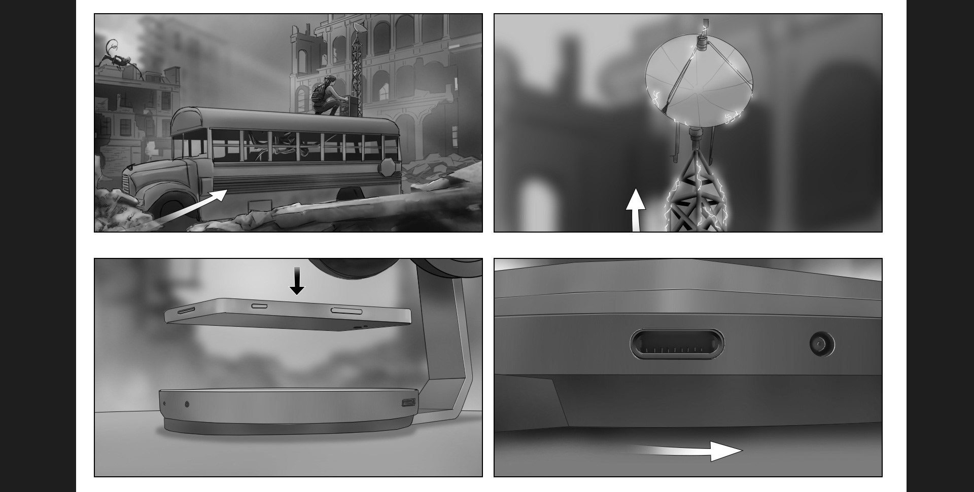 Roger Wade illustration freelance storyboard London UK